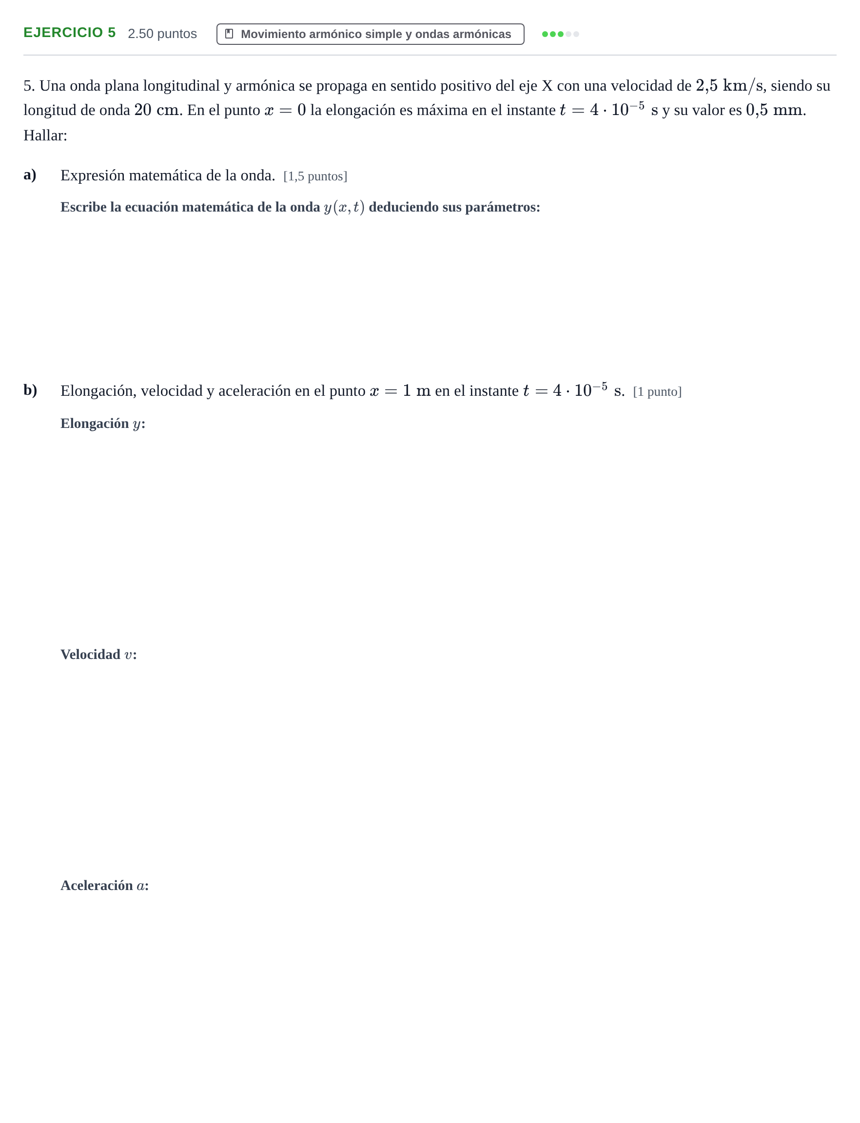Enunciado: Problema 5 · Física PAU Navarra Ordinaria 2024