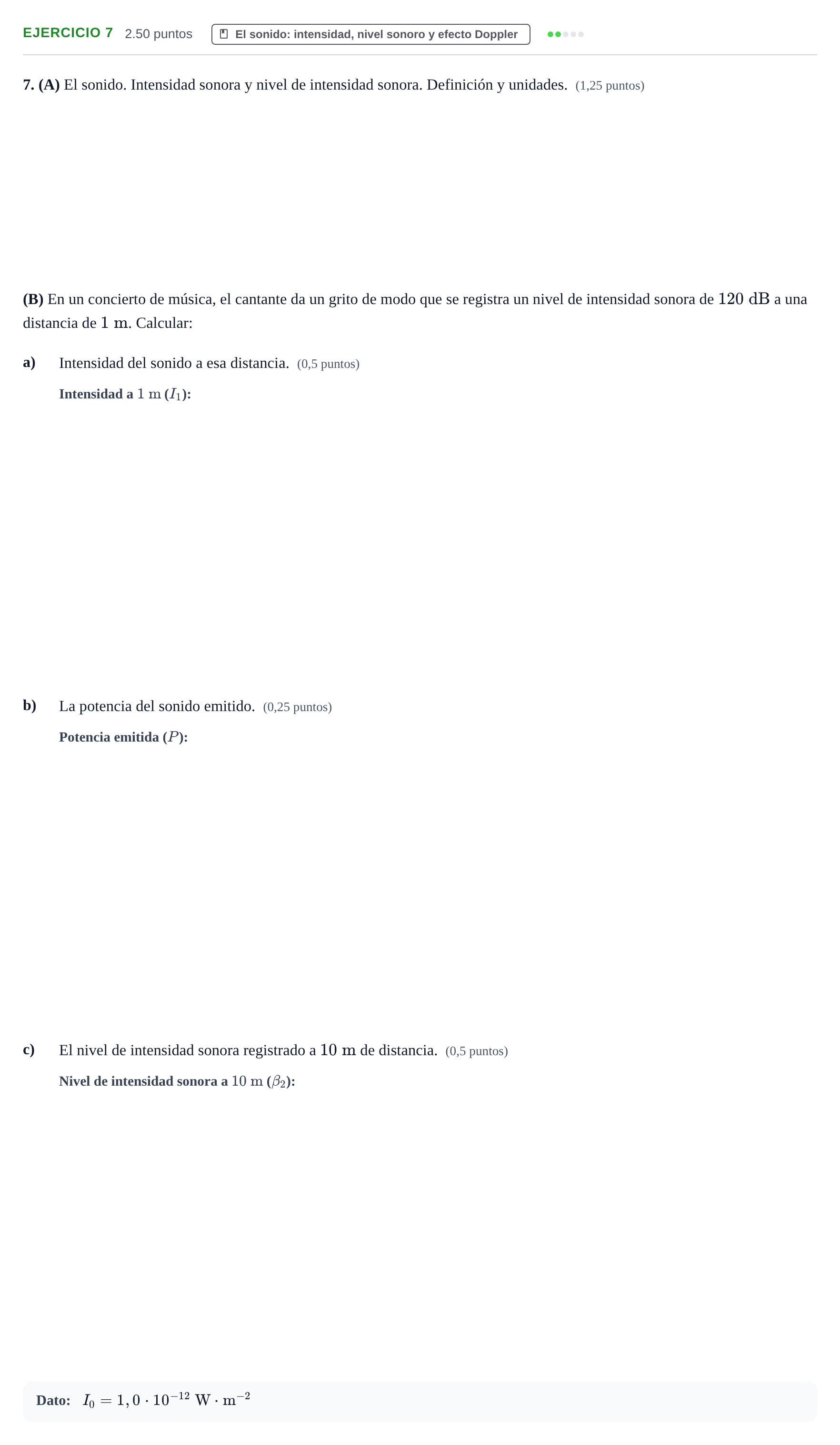 Enunciado: Problema 7 · Física PAU Navarra Ordinaria 2024