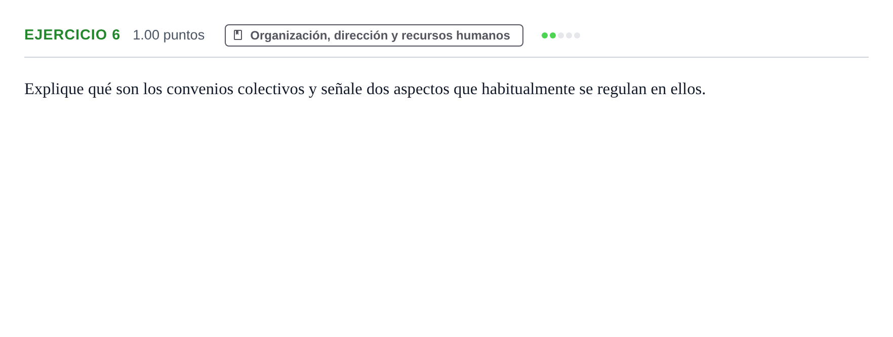 Enunciado: Problema 6 · Empresa y Diseño de Modelos de Negocio PAU Navarra Ordinaria 2024