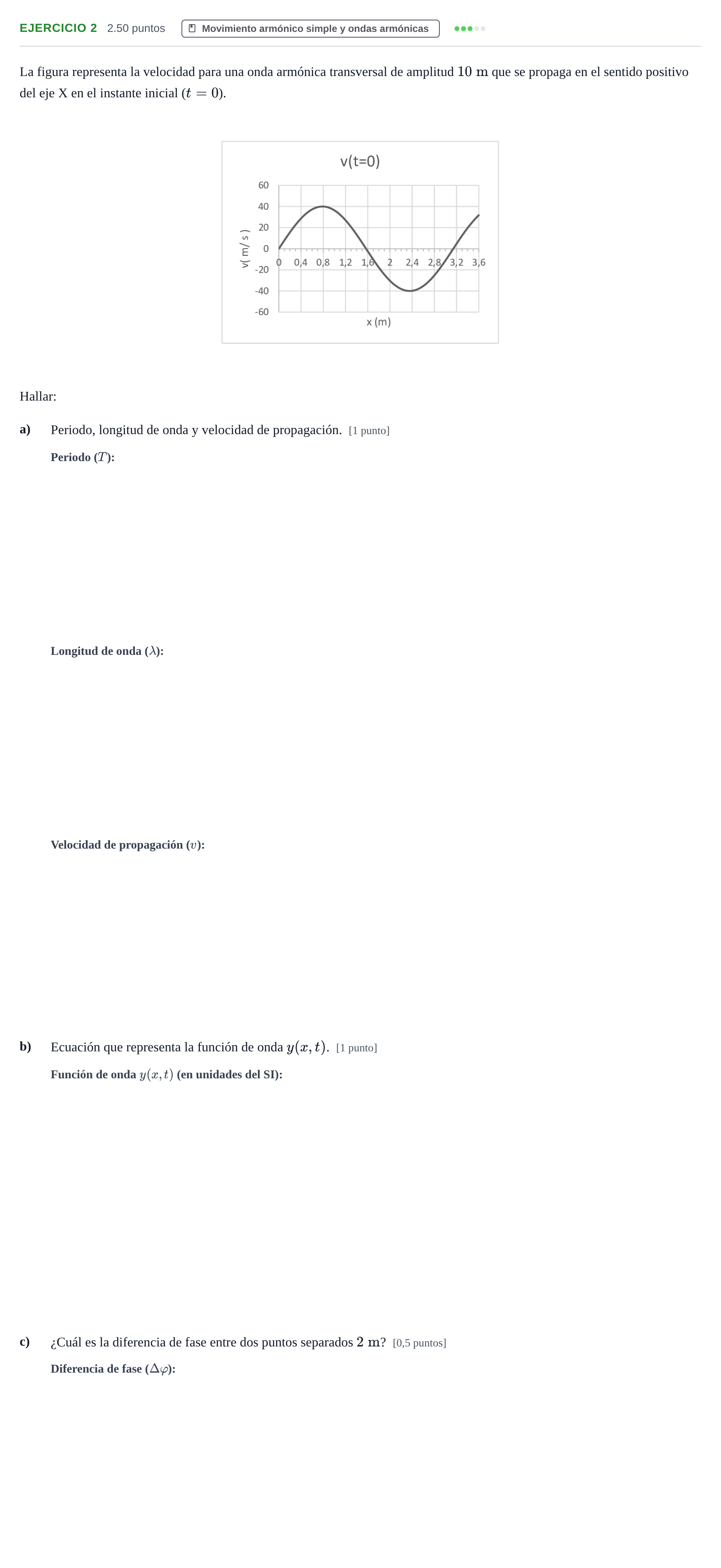 Enunciado: Problema 2 · Física PAU Navarra Extraordinaria 2024