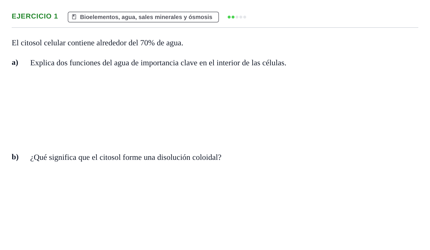 Enunciado: Problema 1 · Biología PAU Navarra Extraordinaria 2024