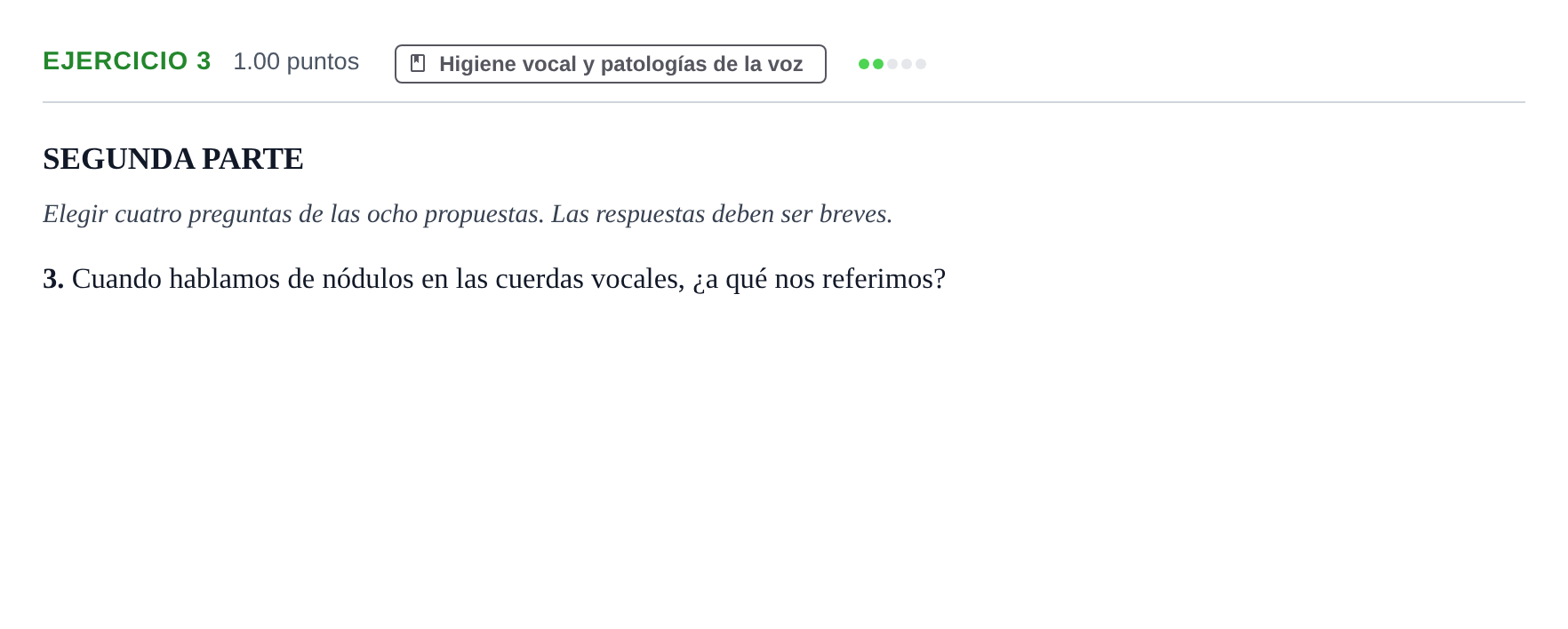 Enunciado: Problema 3 · Coro y Técnica Vocal PAU Navarra Extraordinaria 2024