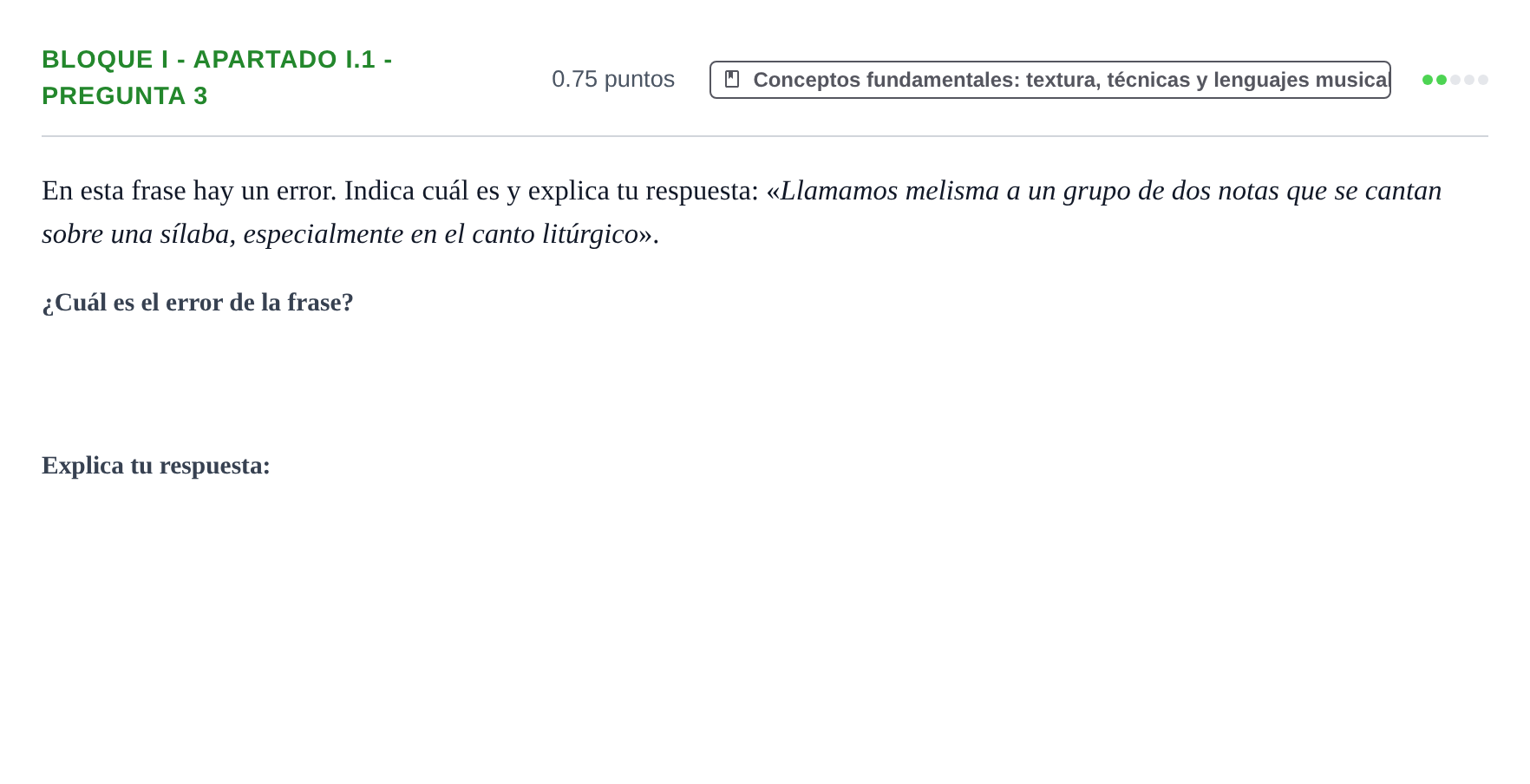 Enunciado: Bloque I - Apartado I.1 - Pregunta 3 · Análisis Musical II PAU Murcia Ordinaria 2025