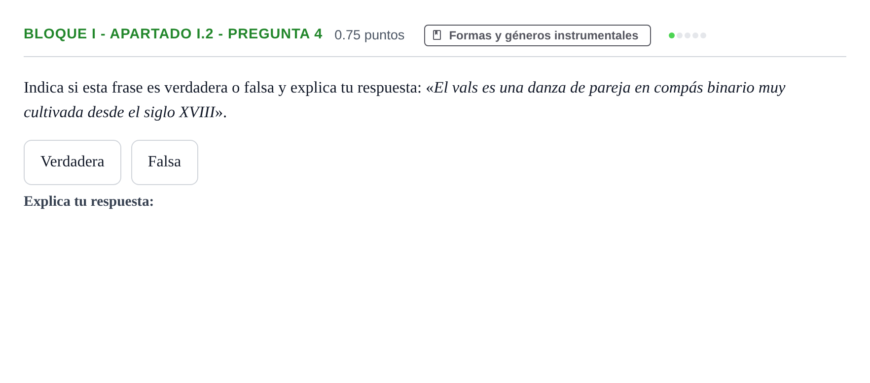 Enunciado: Bloque I - Apartado I.2 - Pregunta 4 · Análisis Musical II PAU Murcia Ordinaria 2025