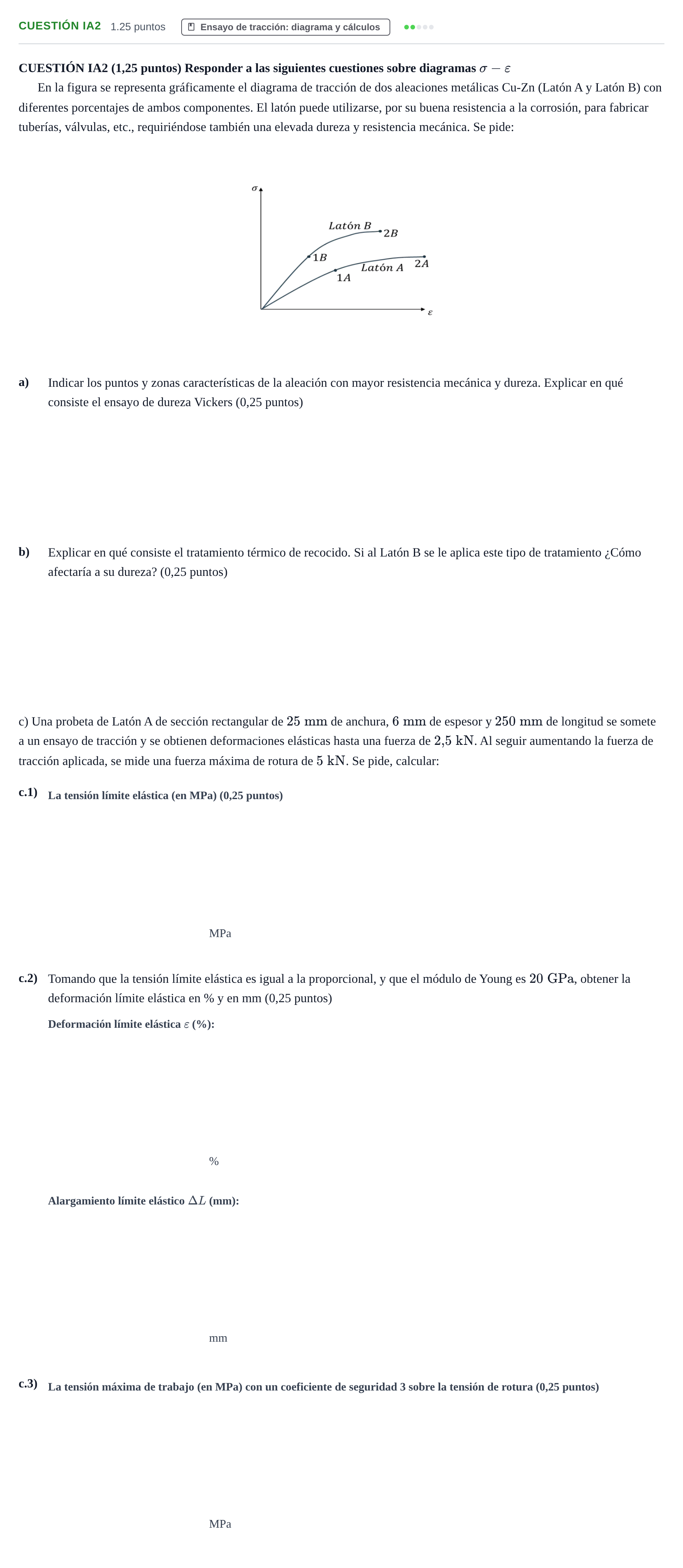 Enunciado: Cuestión IA2 · Tecnología e Ingeniería II PAU Murcia Ordinaria 2025