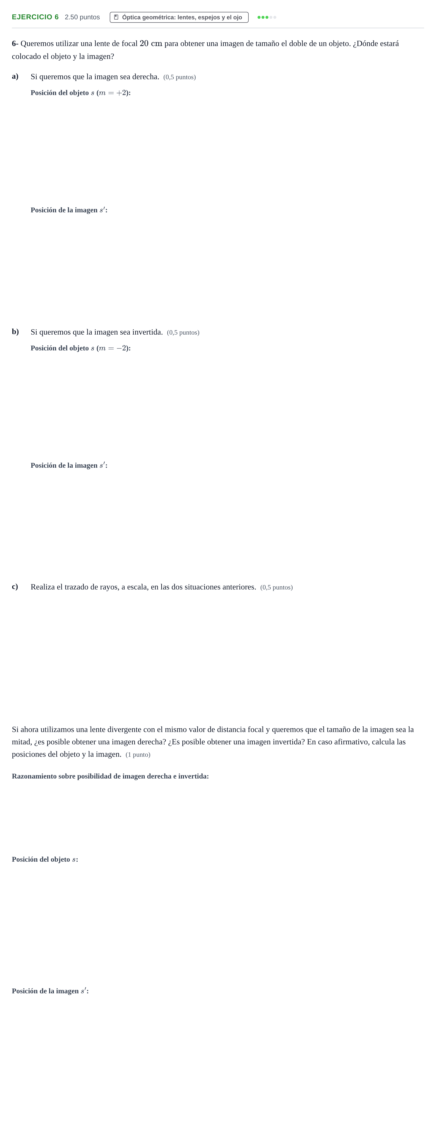 Enunciado: Problema 6 · Física PAU Navarra Ordinaria 2023