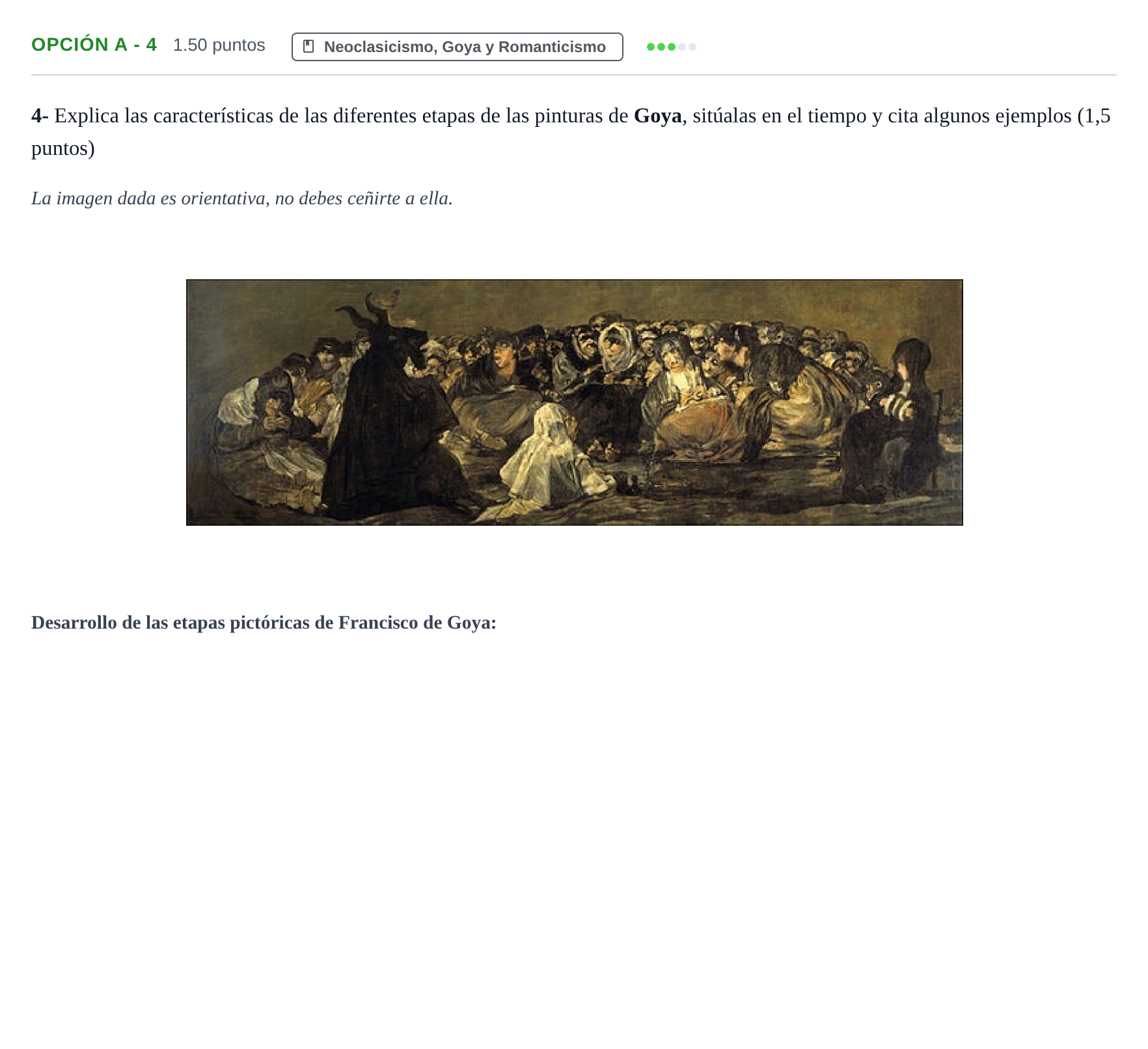 Enunciado: Opción A - 4 · Fundamentos Artísticos PAU Navarra Ordinaria 2023