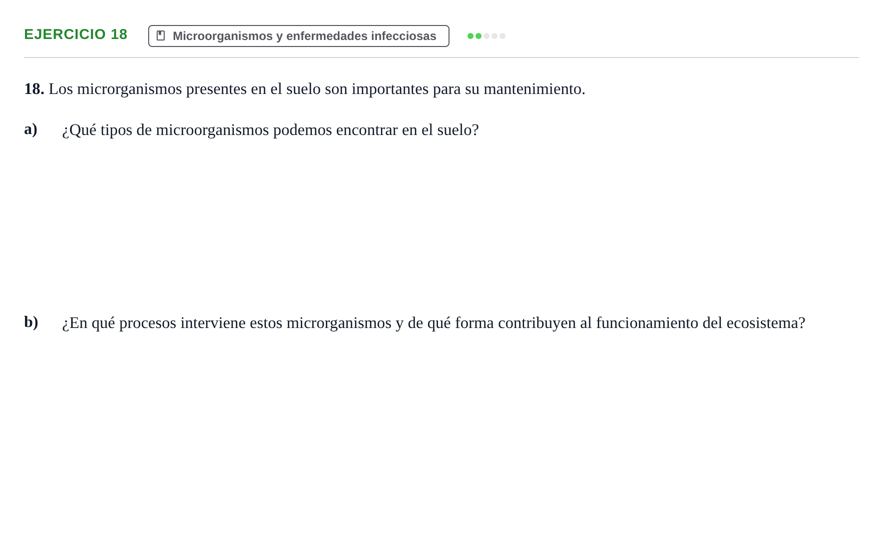 Enunciado: Problema 18 · Biología PAU Navarra Extraordinaria 2023