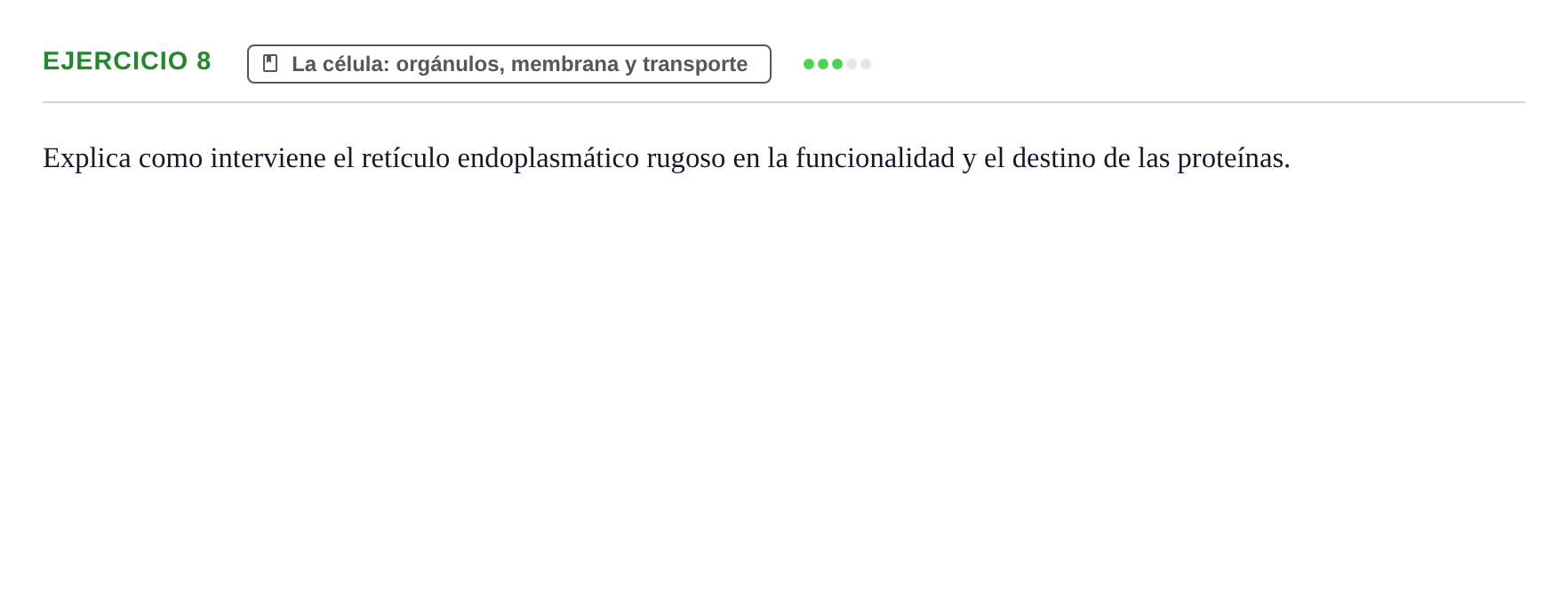 Enunciado: Problema 8 · Biología PAU Navarra Extraordinaria 2023