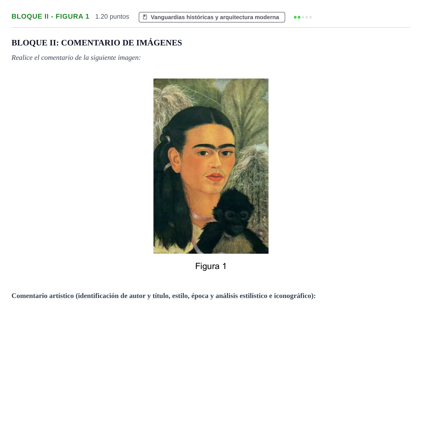 Enunciado: Bloque II - Figura 1 · Fundamentos Artísticos PAU Murcia Ordinaria 2024
