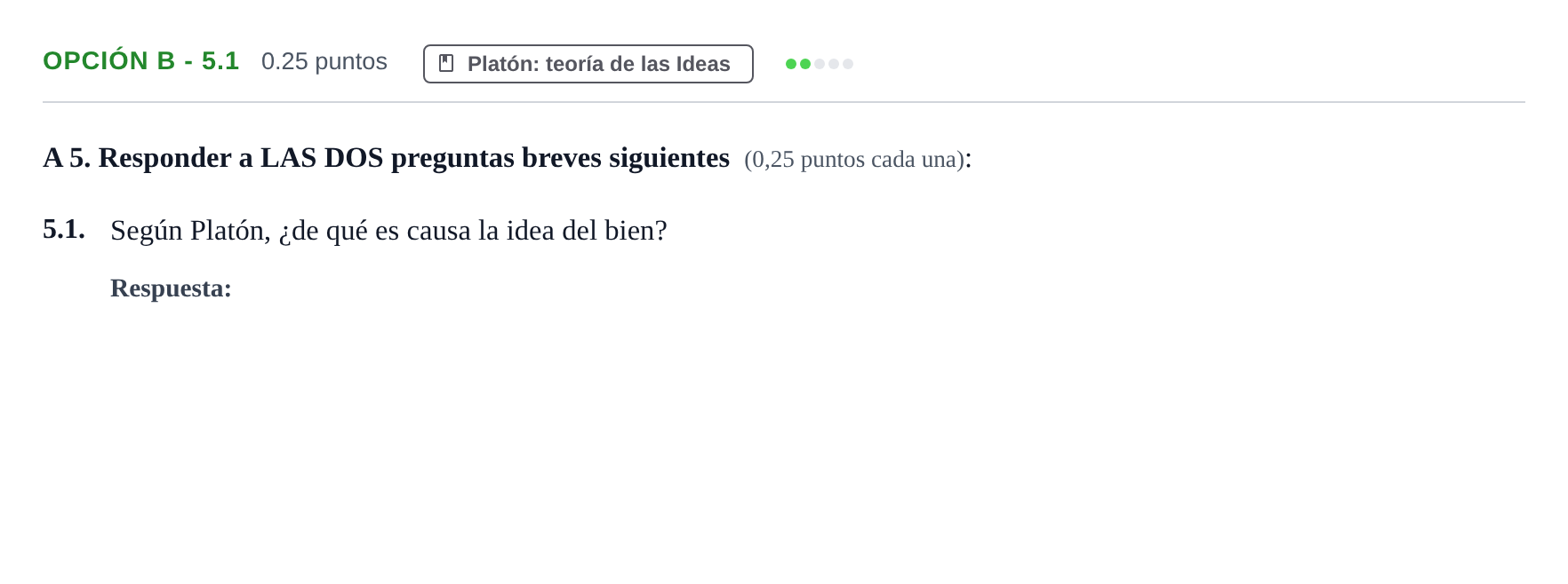 Enunciado: Opción B - 5.1 · Historia de la Filosofía PAU Murcia Ordinaria 2024