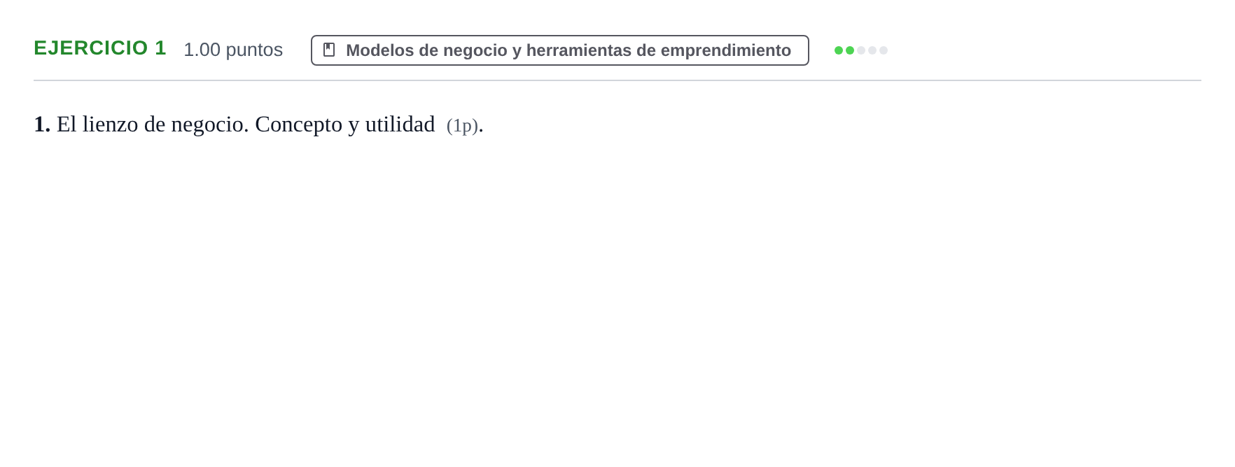 Enunciado: Problema 1 · Empresa y Diseño de Modelos de Negocio PAU Murcia Extraordinaria 2024