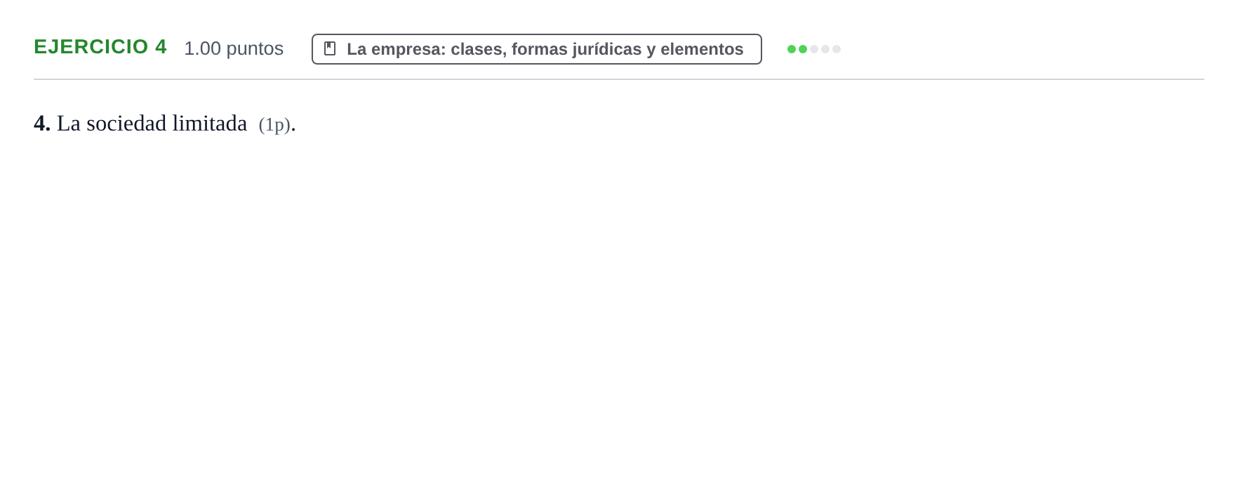Enunciado: Problema 4 · Empresa y Diseño de Modelos de Negocio PAU Murcia Extraordinaria 2024