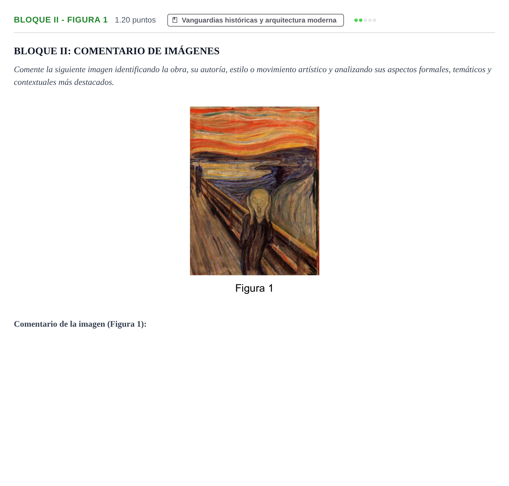 Enunciado: Bloque II - Figura 1 · Fundamentos Artísticos PAU Murcia Extraordinaria 2024