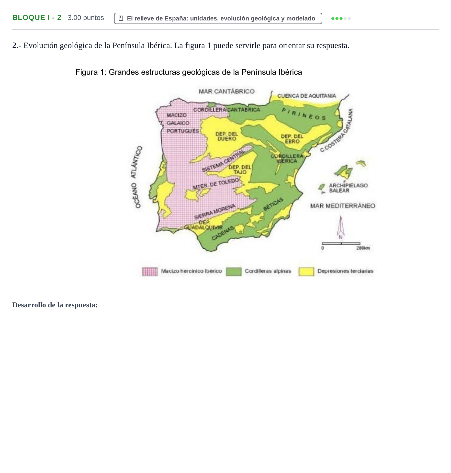 Enunciado: Bloque I - 2 · Geografía PAU Murcia Extraordinaria 2024