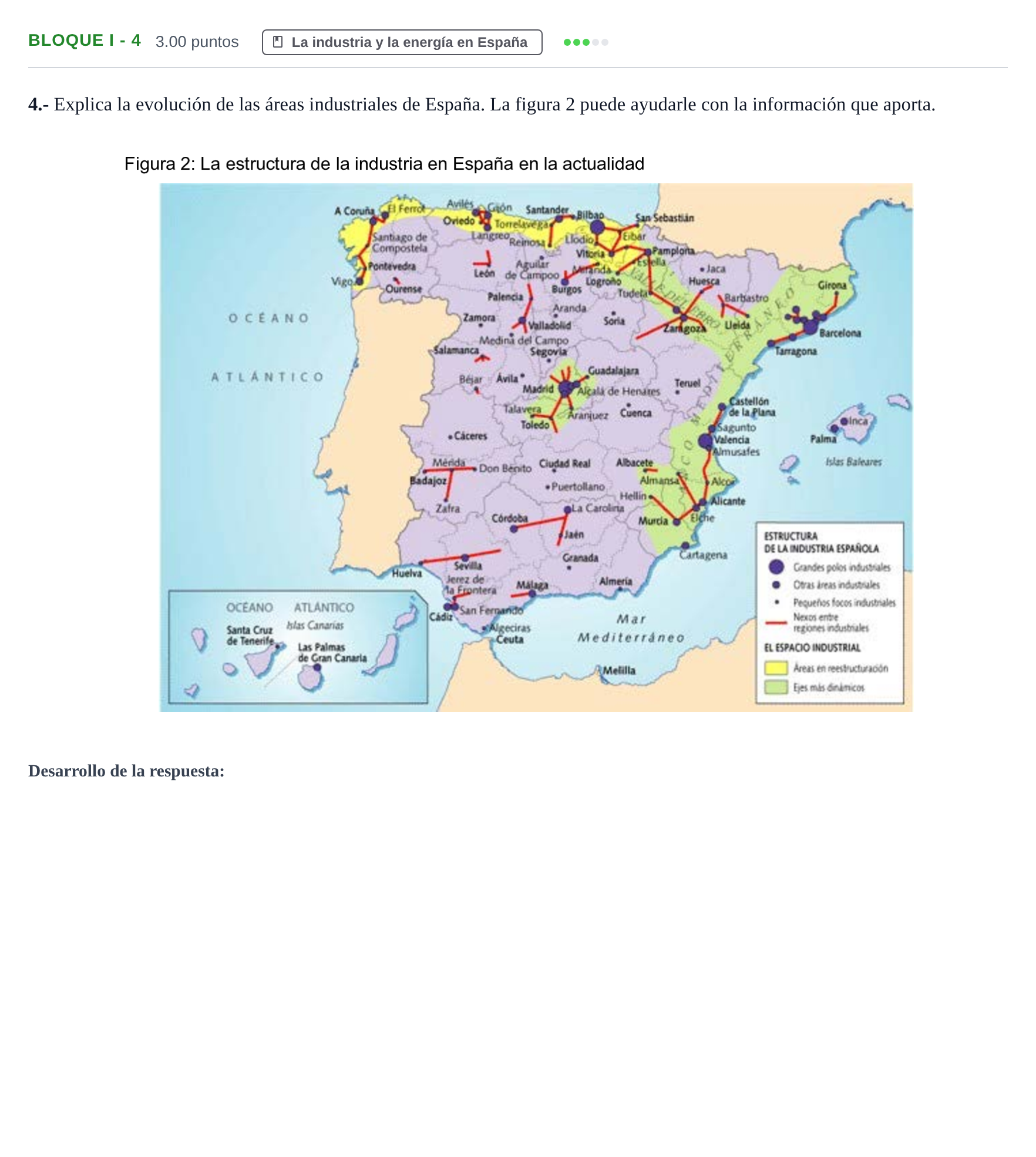 Enunciado: Bloque I - 4 · Geografía PAU Murcia Extraordinaria 2024