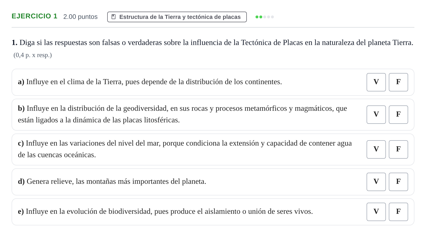 Enunciado: Problema 1 · Geología y Ciencias Ambientales PAU Murcia Extraordinaria 2024