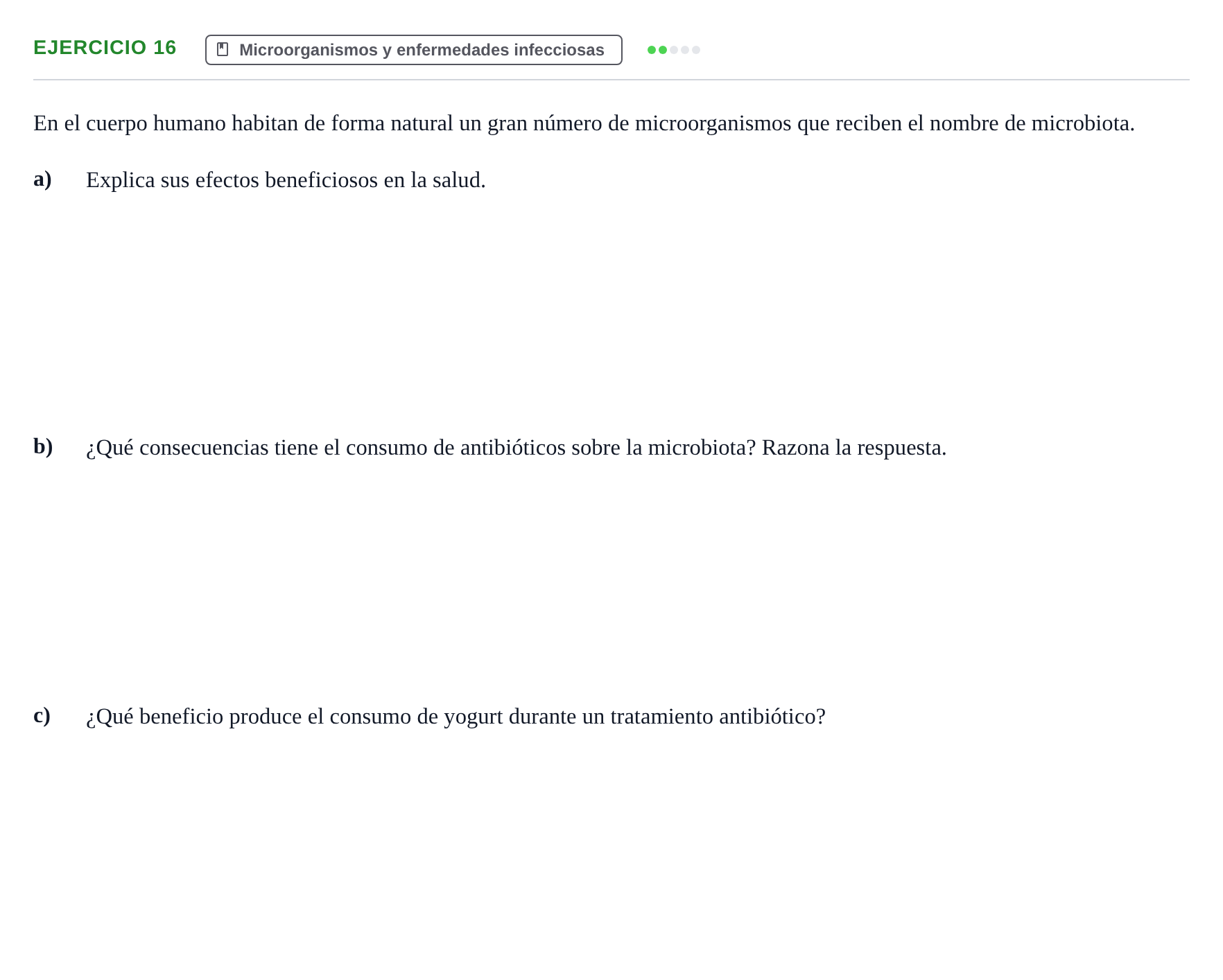 Enunciado: Problema 16 · Biología PAU Navarra Ordinaria 2022