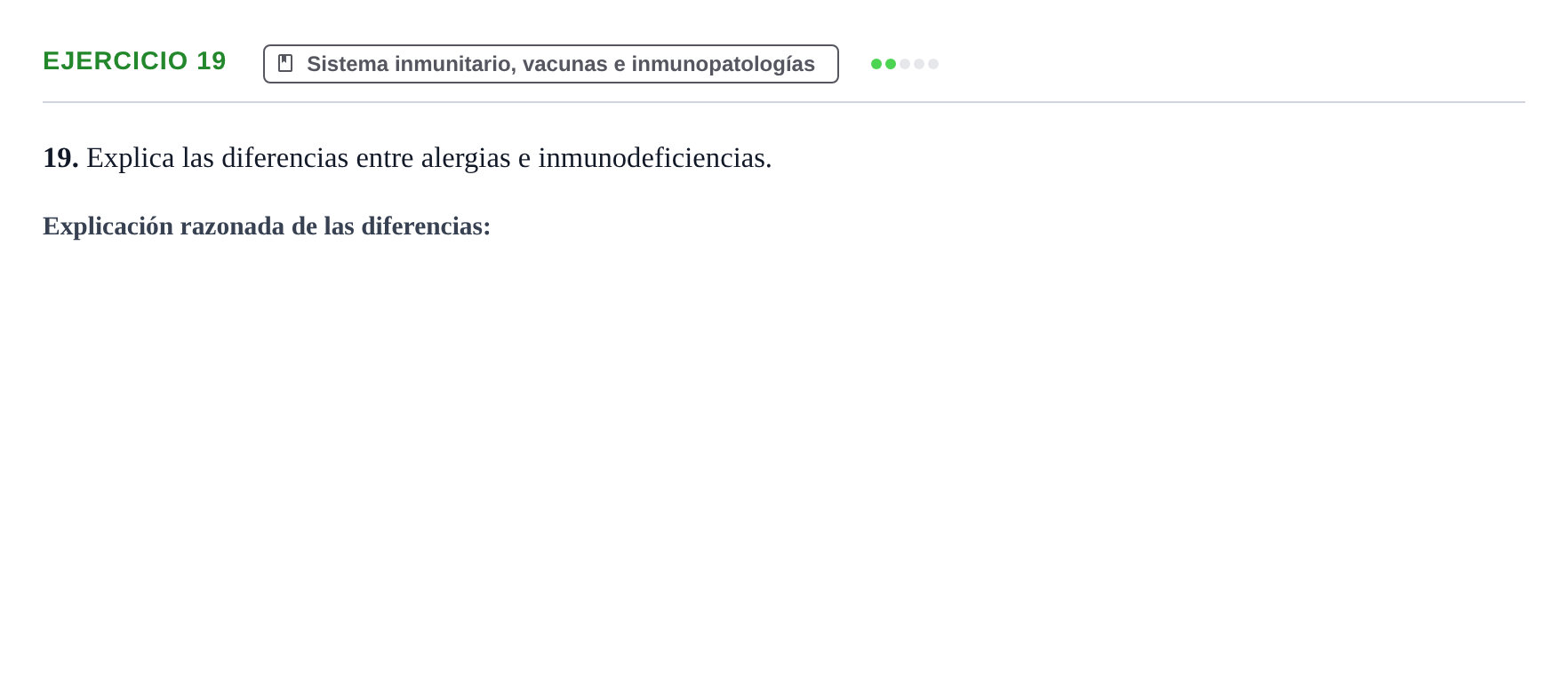 Enunciado: Problema 19 · Biología PAU Navarra Ordinaria 2022