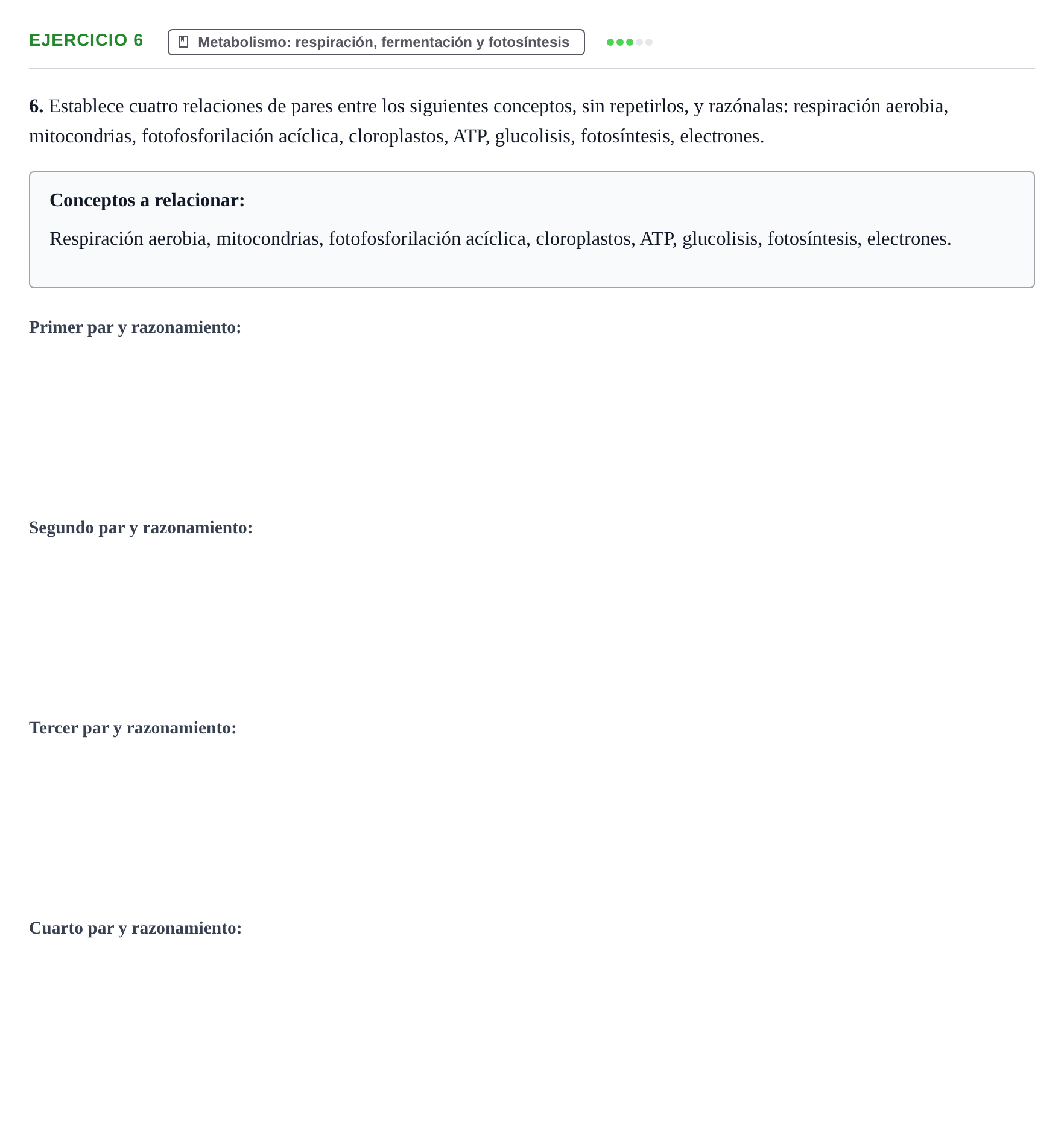 Enunciado: Problema 6 · Biología PAU Navarra Ordinaria 2022