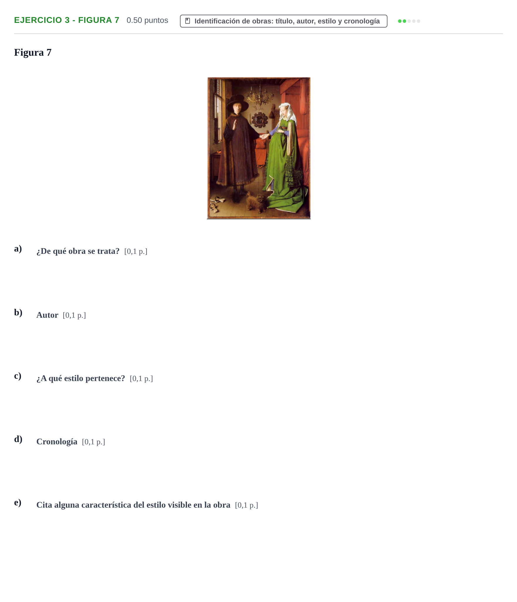 Enunciado: Ejercicio 3 - Figura 7 · Historia del Arte PAU Navarra Ordinaria 2022