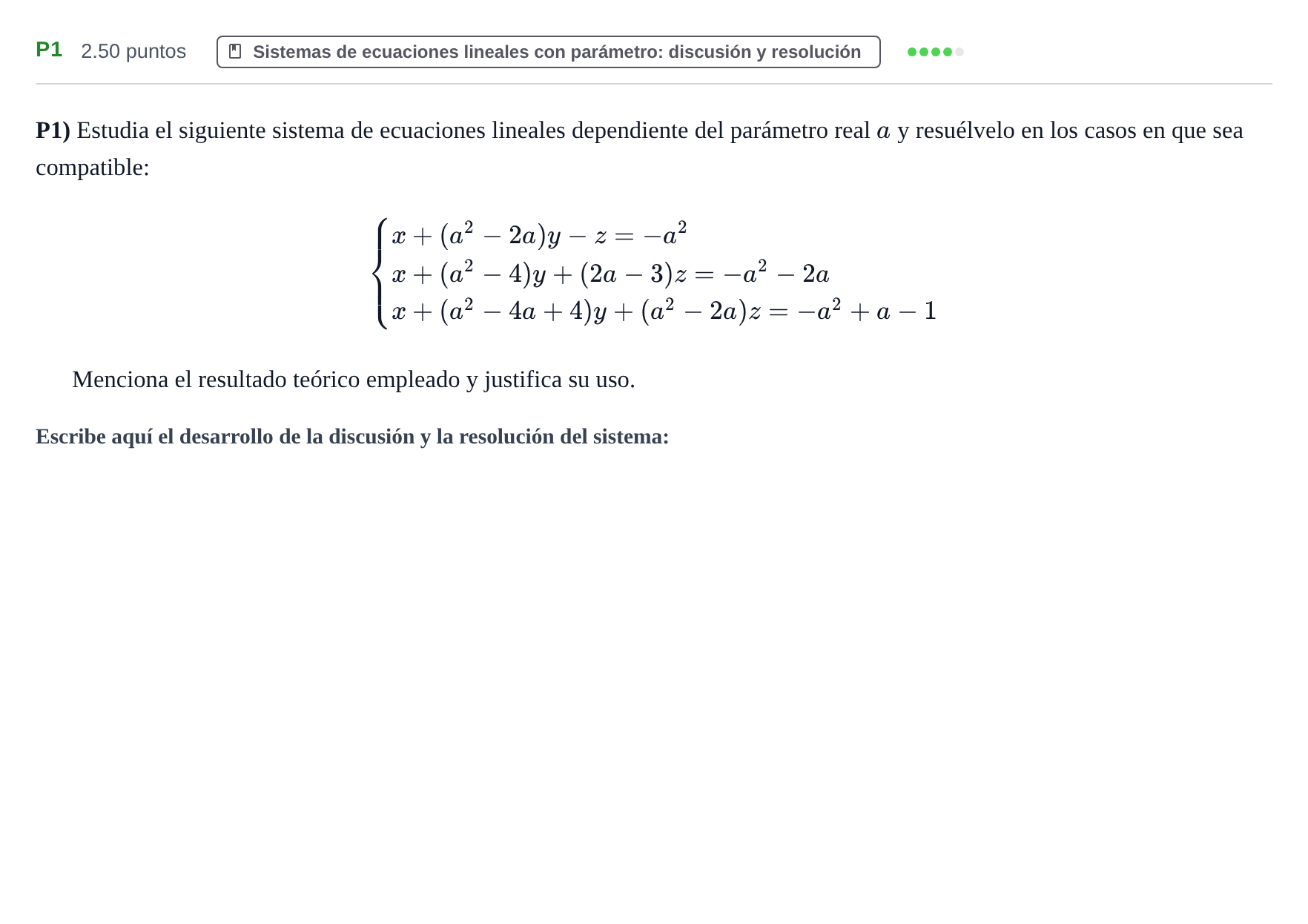 Enunciado: Ejercicio P1 · Matemáticas II PAU Navarra Ordinaria 2022