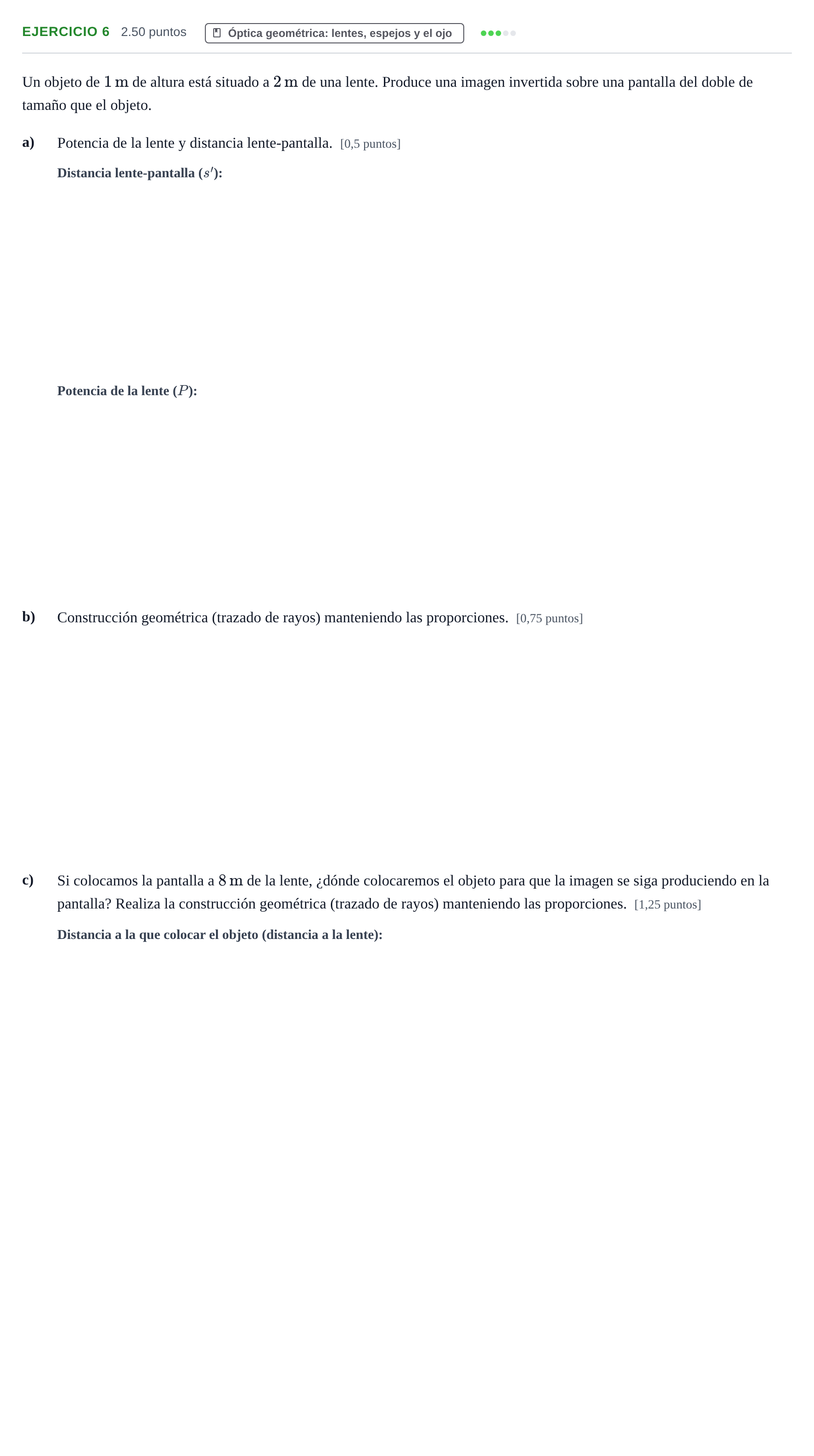 Enunciado: Problema 6 · Física PAU Navarra Extraordinaria 2022