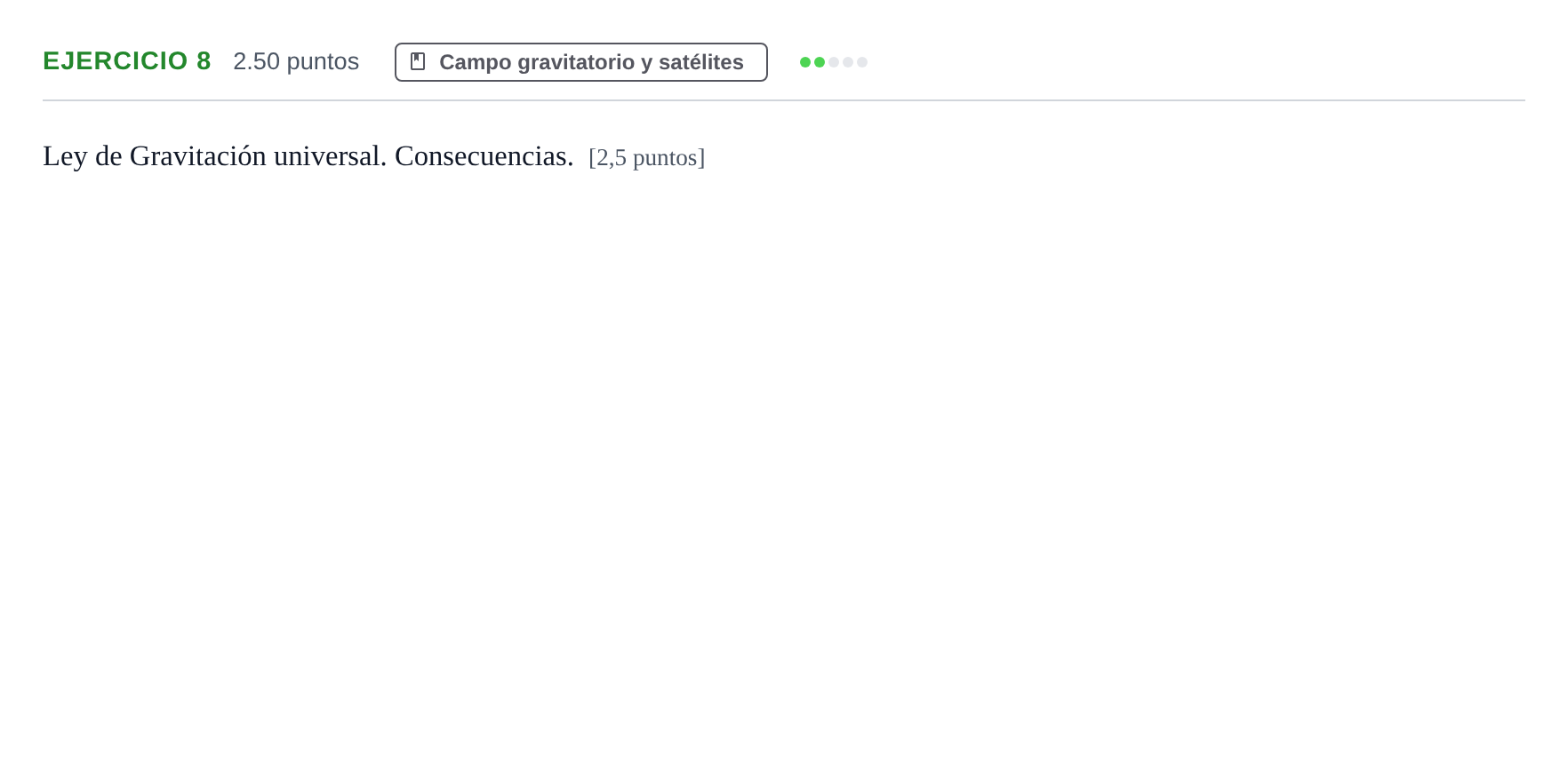 Enunciado: Problema 8 · Física PAU Navarra Extraordinaria 2022