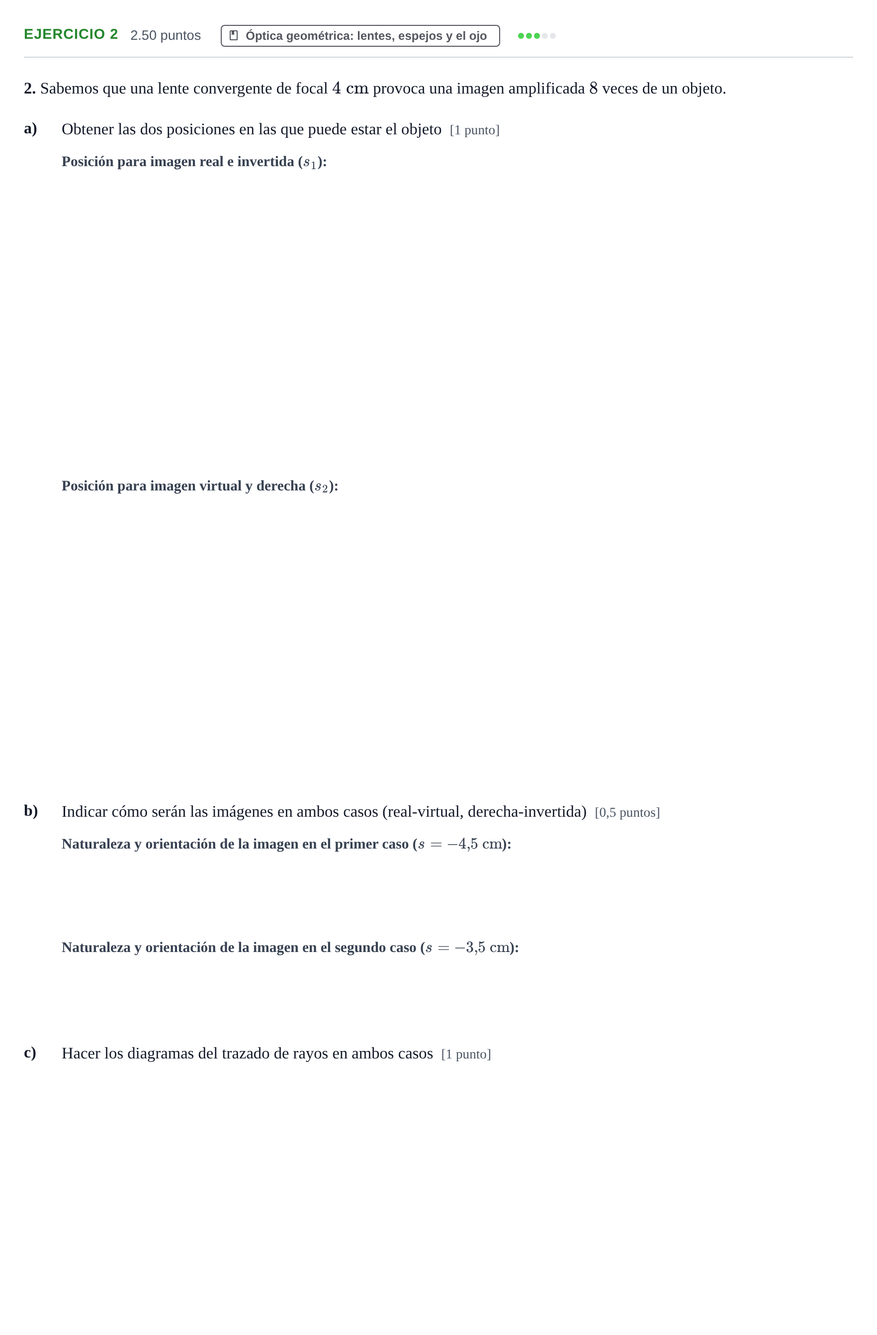 Enunciado: Problema 2 · Física PAU Navarra Ordinaria 2021