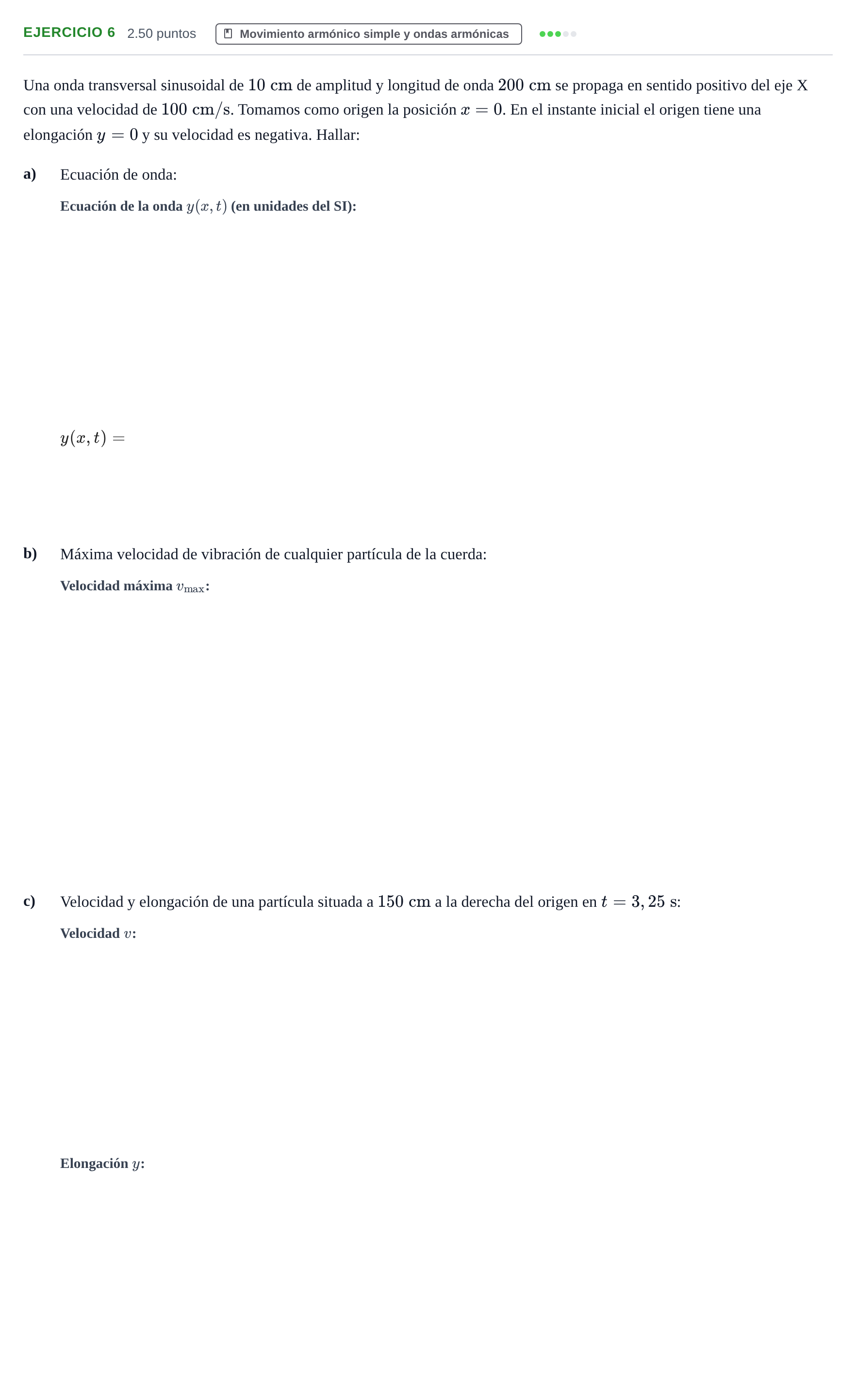 Enunciado: Problema 6 · Física PAU Navarra Ordinaria 2021