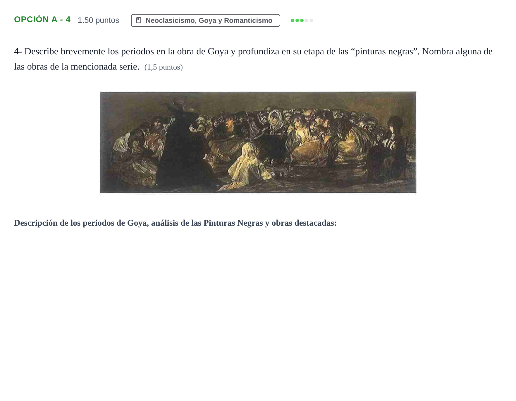 Enunciado: Opción A - 4 · Fundamentos Artísticos PAU Navarra Ordinaria 2021
