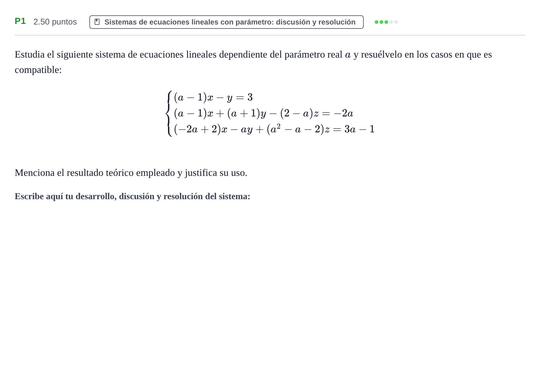 Enunciado: Ejercicio P1 · Matemáticas II PAU Navarra Ordinaria 2021