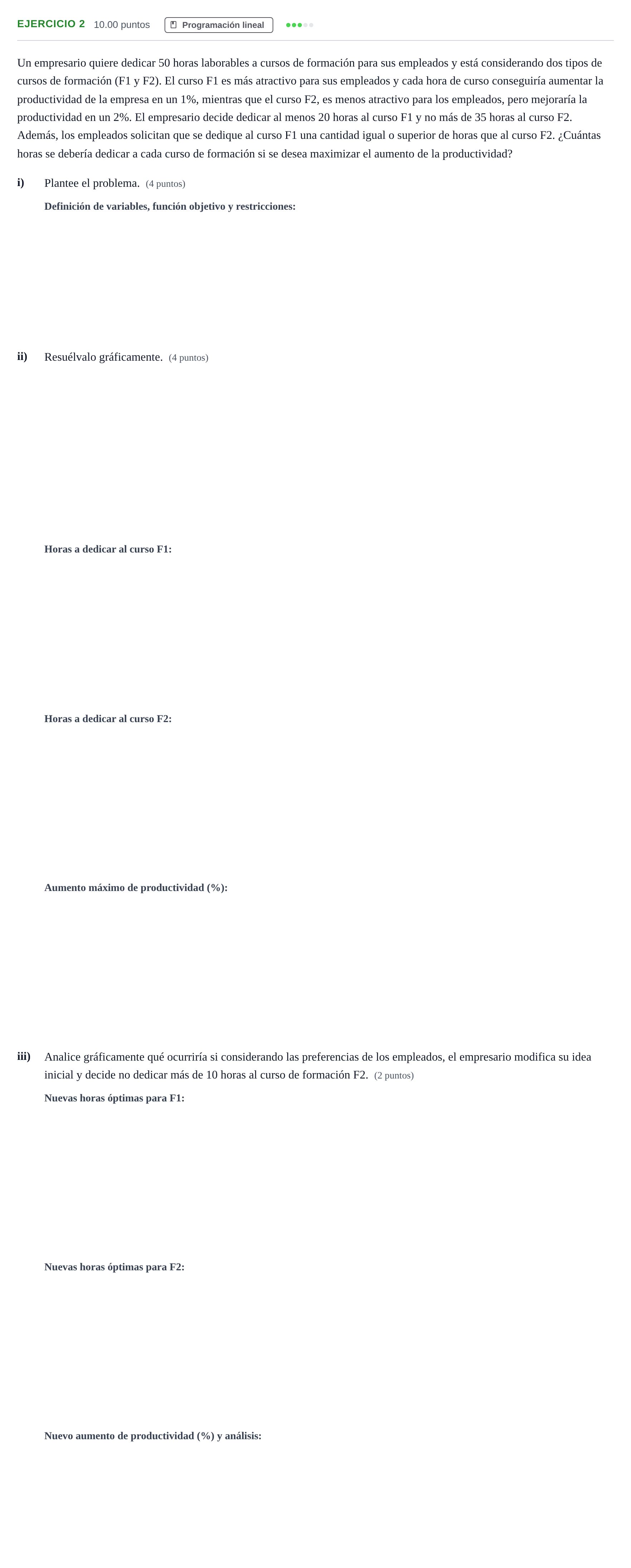 Enunciado: EJERCICIO 2 · Matemáticas aplicadas a las Ciencias Sociales II PAU Navarra Ordinaria 2021