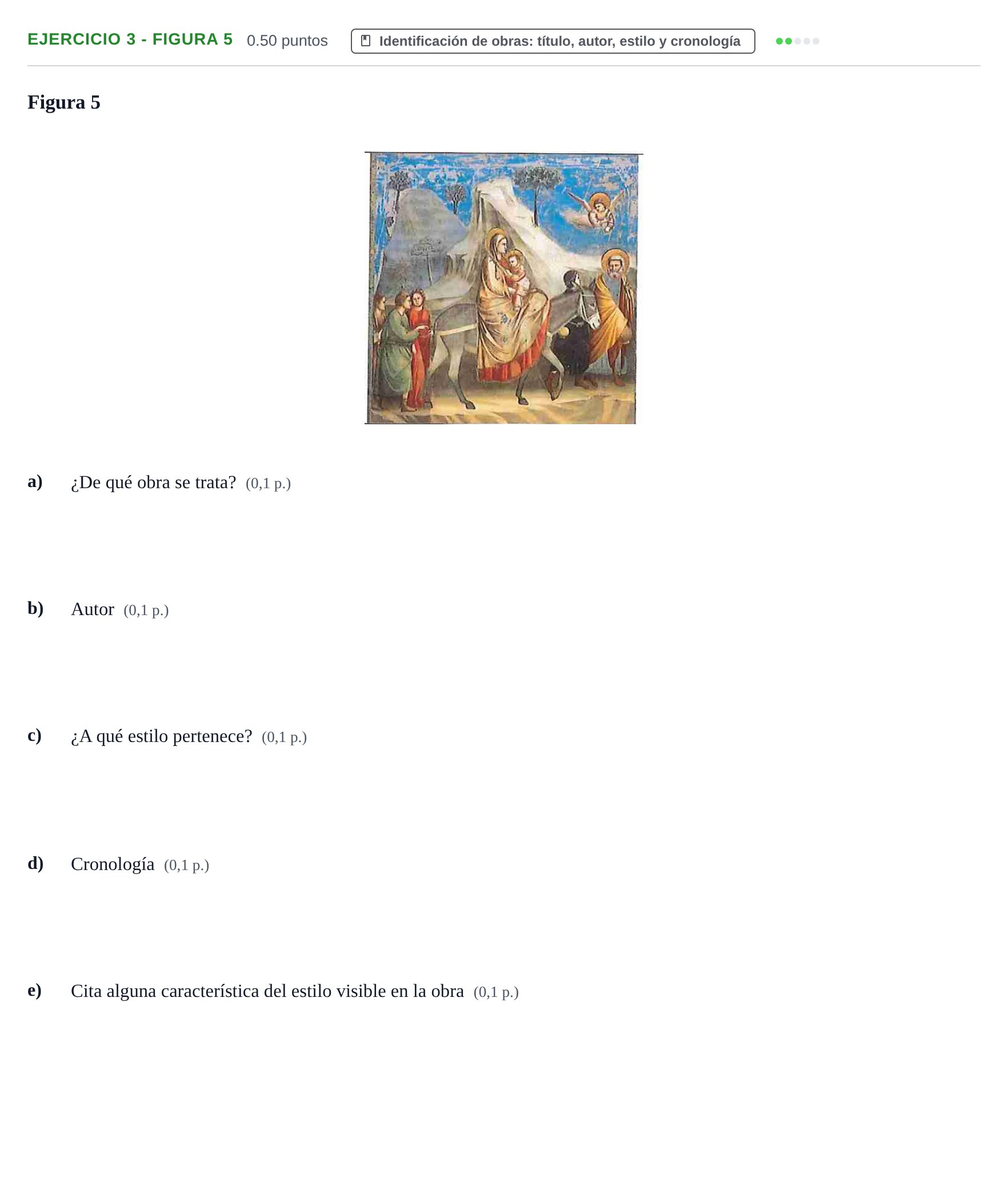Enunciado: Ejercicio 3 - Figura 5 · Historia del Arte PAU Navarra Extraordinaria 2021