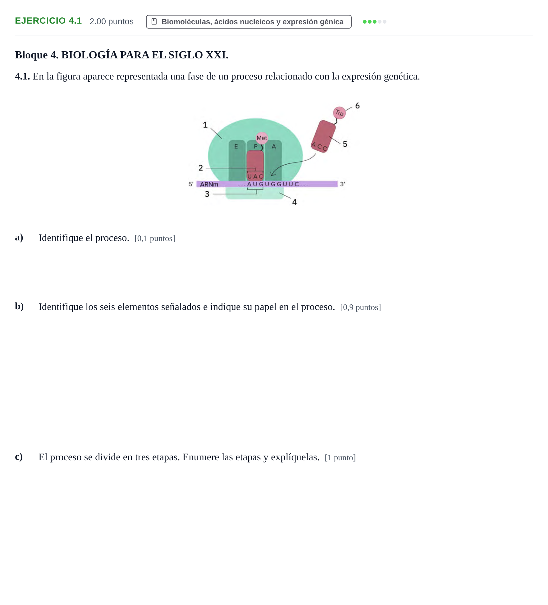 Enunciado: Ejercicio 4.1 · Ciencias Generales PAU Murcia Ordinaria 2024