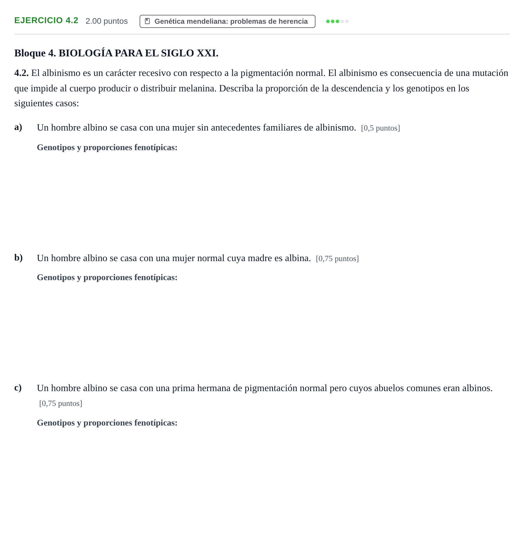 Enunciado: Ejercicio 4.2 · Ciencias Generales PAU Murcia Ordinaria 2024