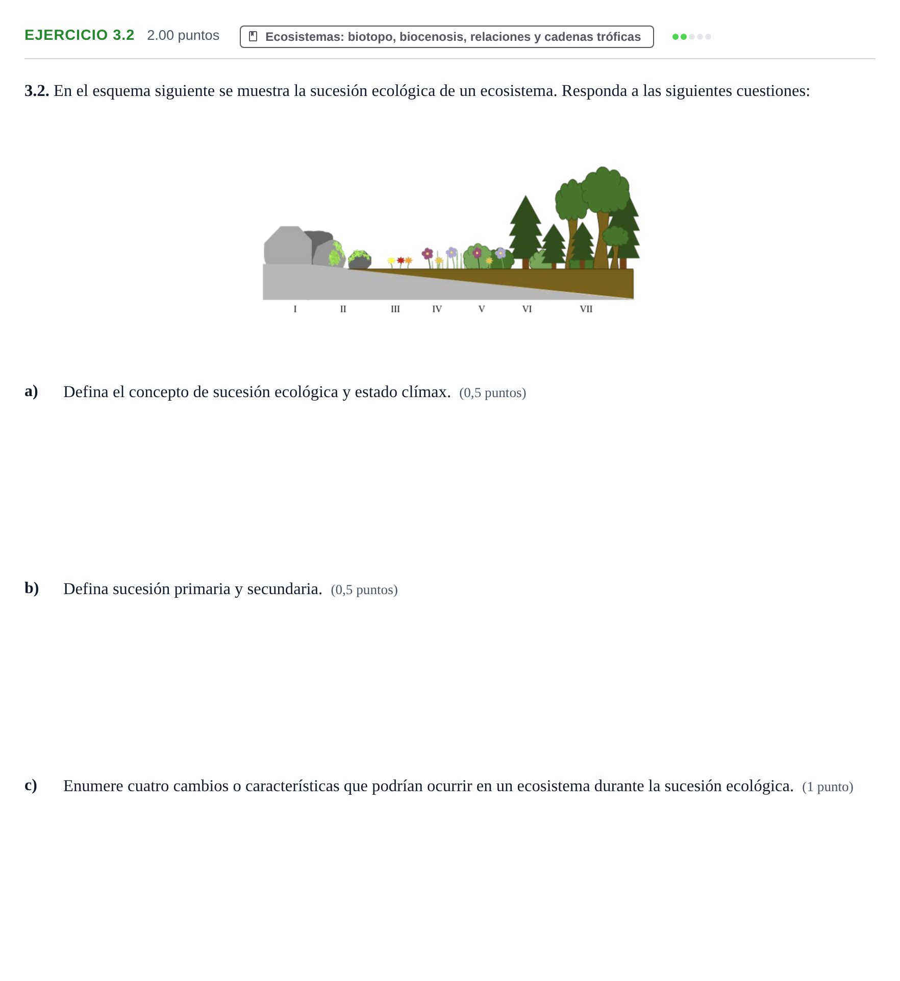 Enunciado: Ejercicio 3.2 · Ciencias Generales PAU Murcia Extraordinaria 2024