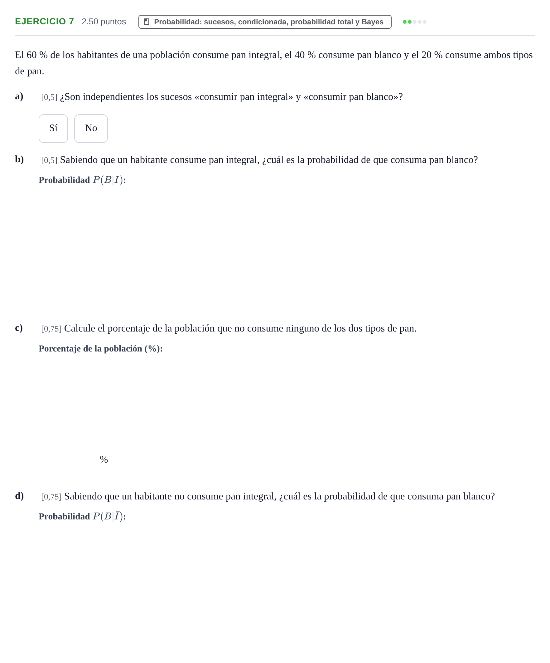 Enunciado: Problema 7 · Matemáticas II PAU Murcia Extraordinaria 2024