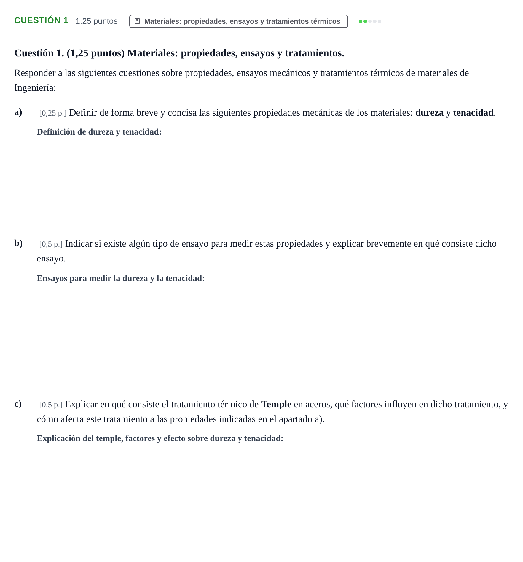 Enunciado: Cuestión 1 · Tecnología e Ingeniería II PAU Murcia Ordinaria 2024