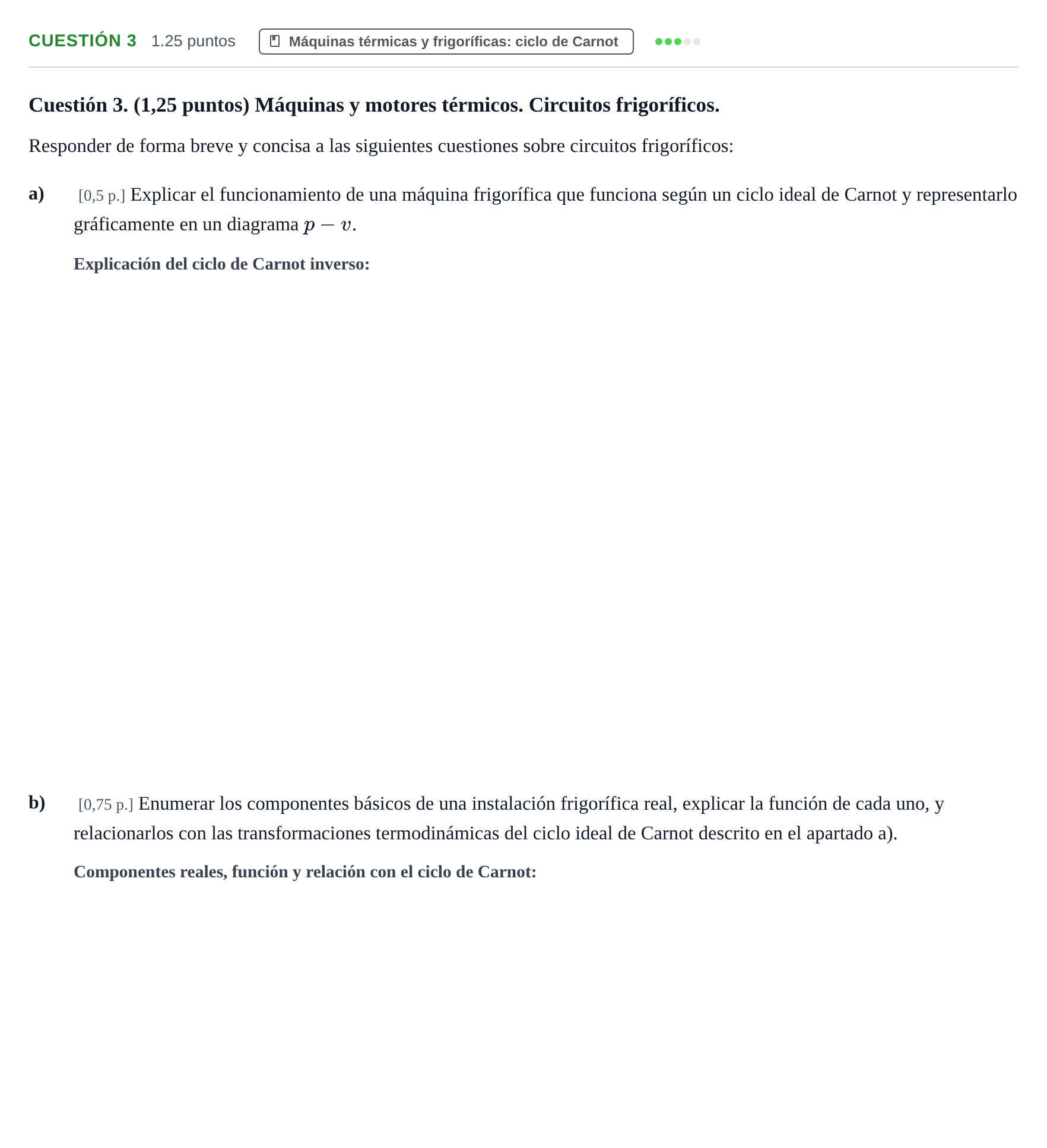 Enunciado: Cuestión 3 · Tecnología e Ingeniería II PAU Murcia Ordinaria 2024