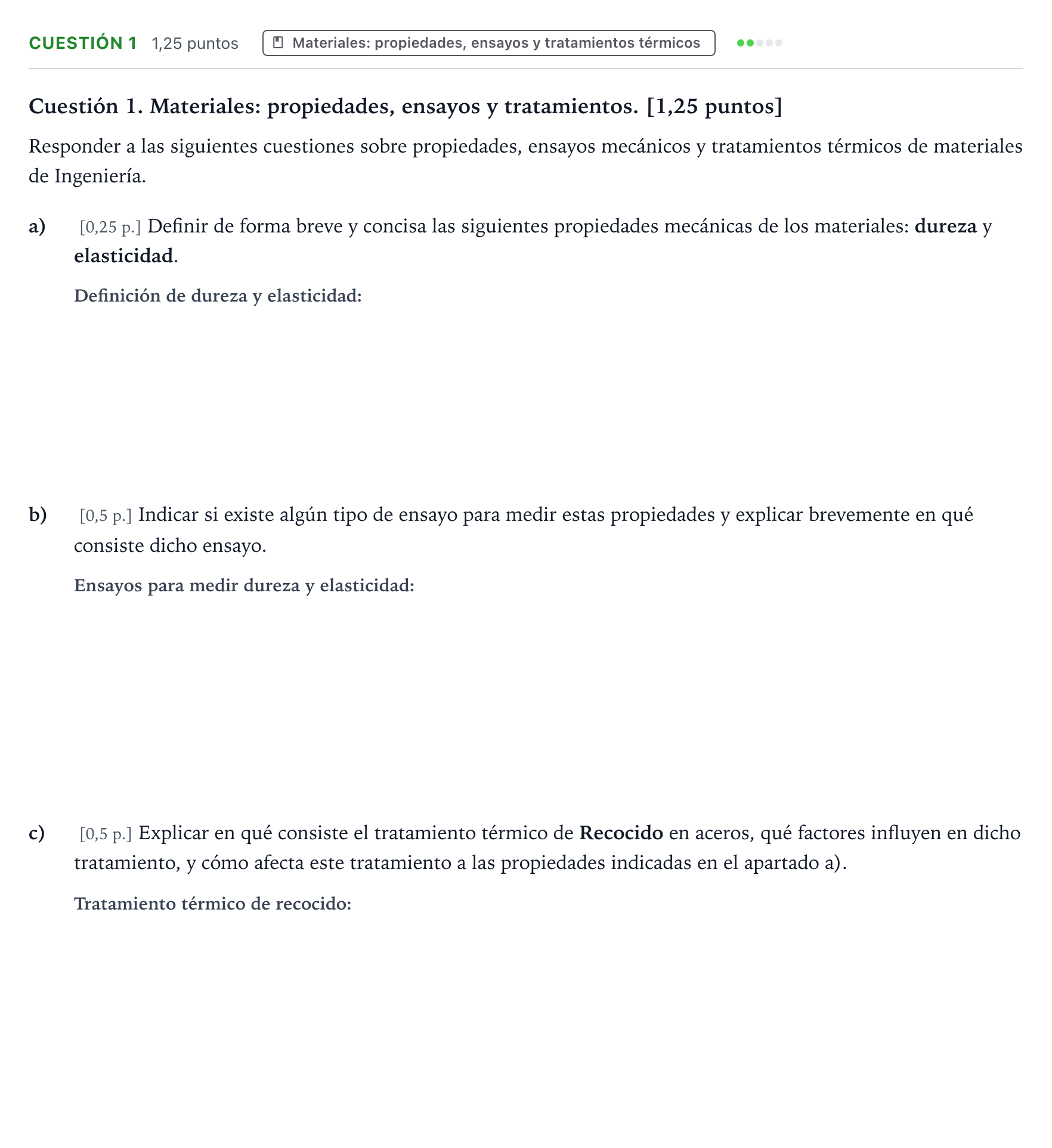 Enunciado: Cuestión 1 · Tecnología e Ingeniería II PAU Murcia Extraordinaria 2024