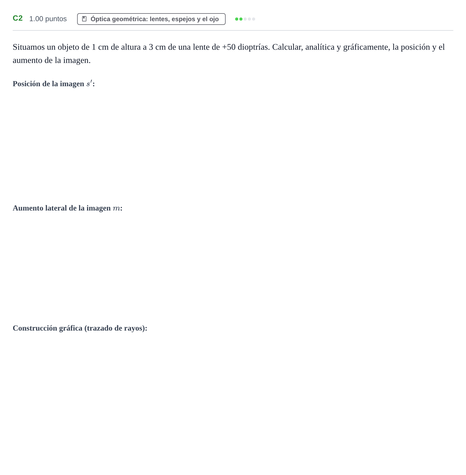 Enunciado: Ejercicio C2 · Física PAU Murcia Ordinaria 2023