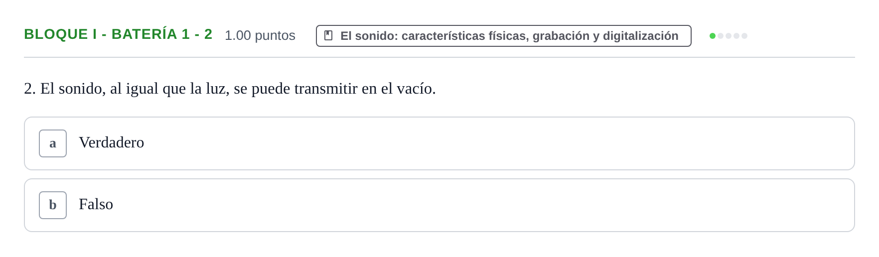 Enunciado: Bloque I - Batería 1 - 2 · Cultura Audiovisual II PAU Murcia Ordinaria 2023