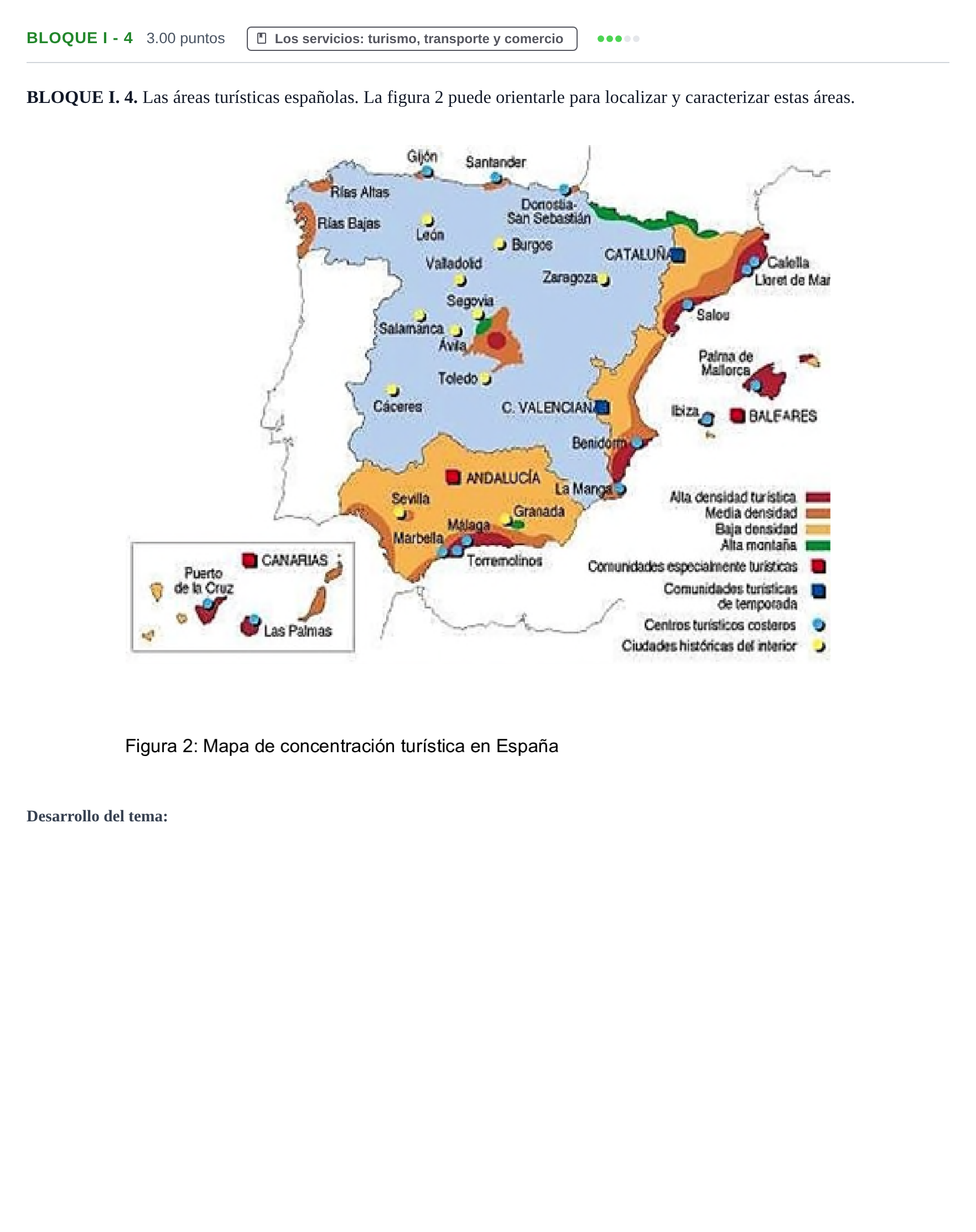 Enunciado: Bloque I - 4 · Geografía PAU Murcia Ordinaria 2023