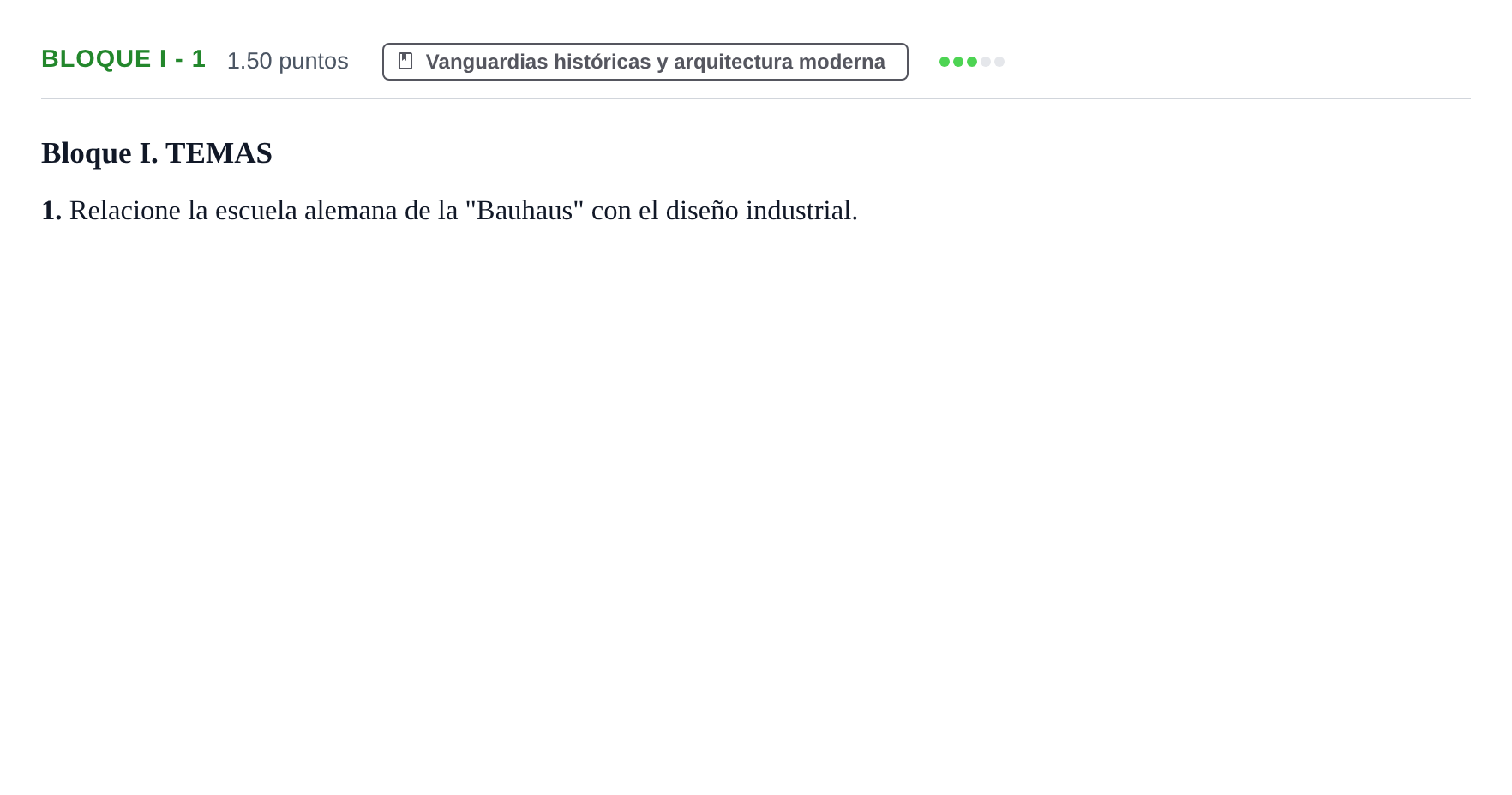 Enunciado: Bloque I - 1 · Fundamentos Artísticos PAU Murcia Ordinaria 2023