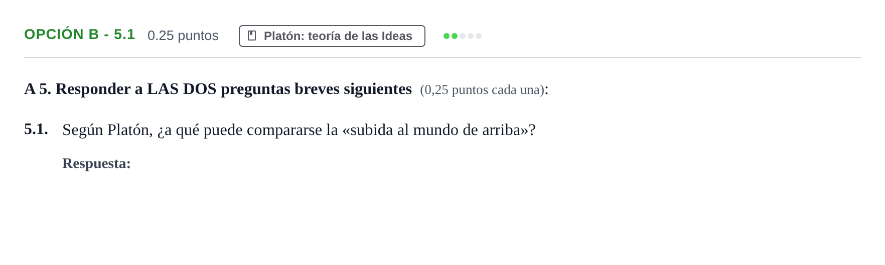 Enunciado: Opción B - 5.1 · Historia de la Filosofía PAU Murcia Ordinaria 2023