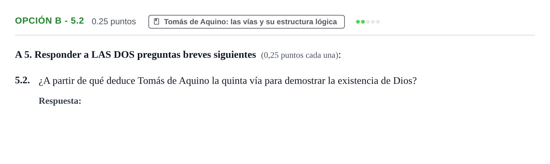 Enunciado: Opción B - 5.2 · Historia de la Filosofía PAU Murcia Ordinaria 2023