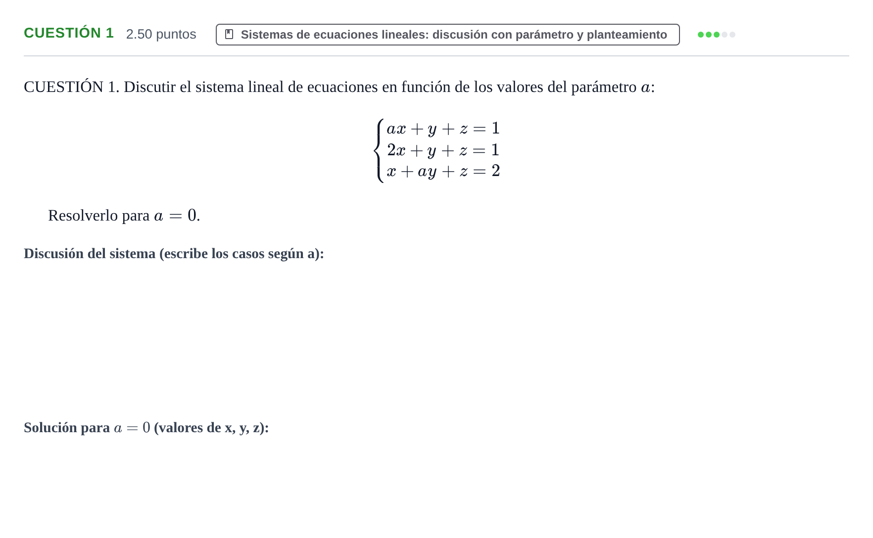 Enunciado: Cuestión 1 · Matemáticas aplicadas a las Ciencias Sociales II PAU Murcia Ordinaria 2023