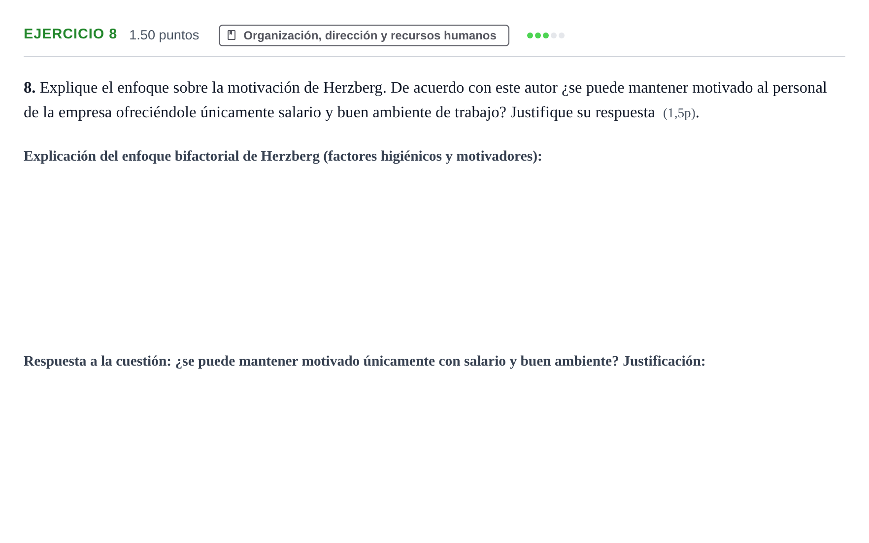 Enunciado: Problema 8 · Empresa y Diseño de Modelos de Negocio PAU Murcia Extraordinaria 2023