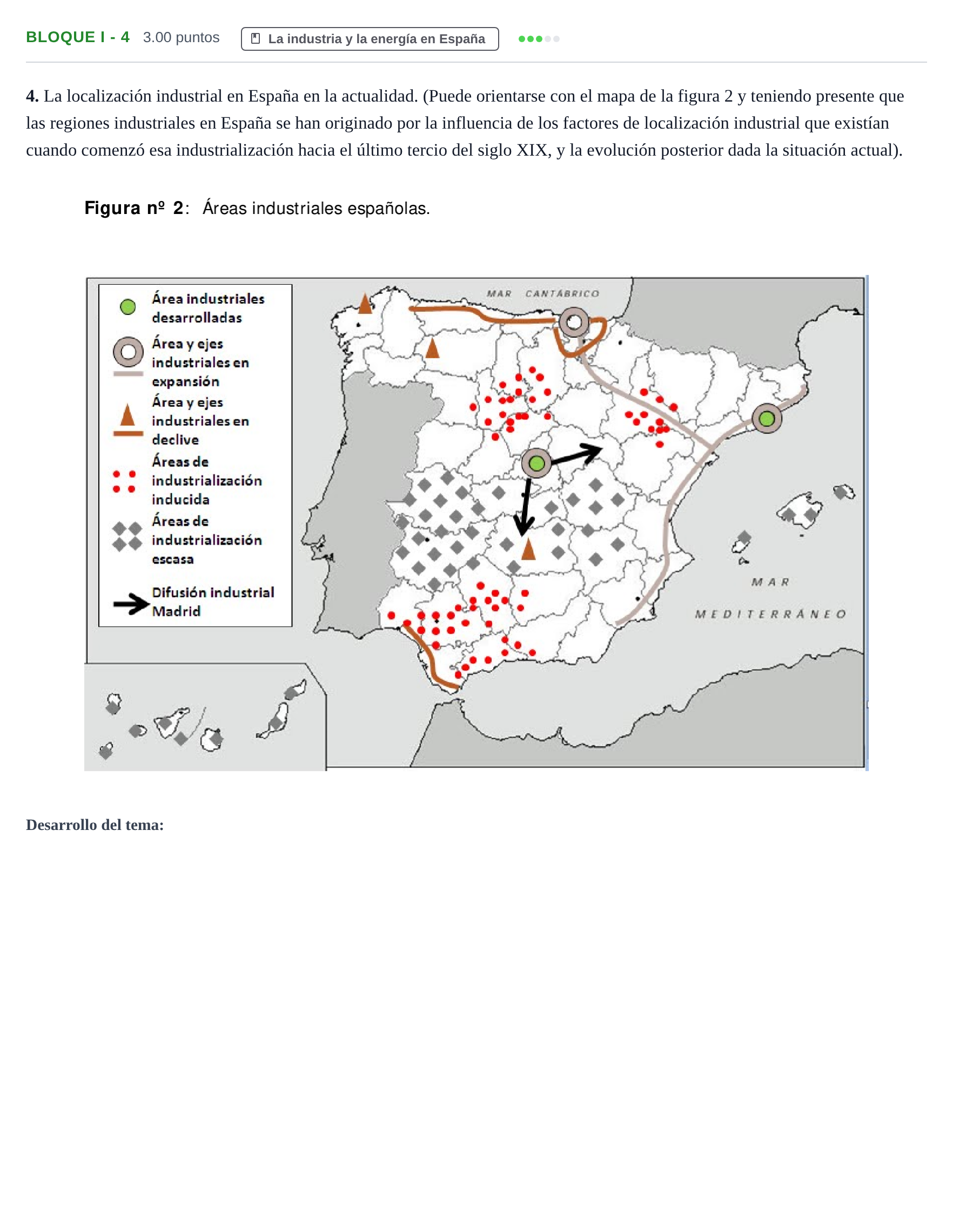 Enunciado: Bloque I - 4 · Geografía PAU Murcia Extraordinaria 2023